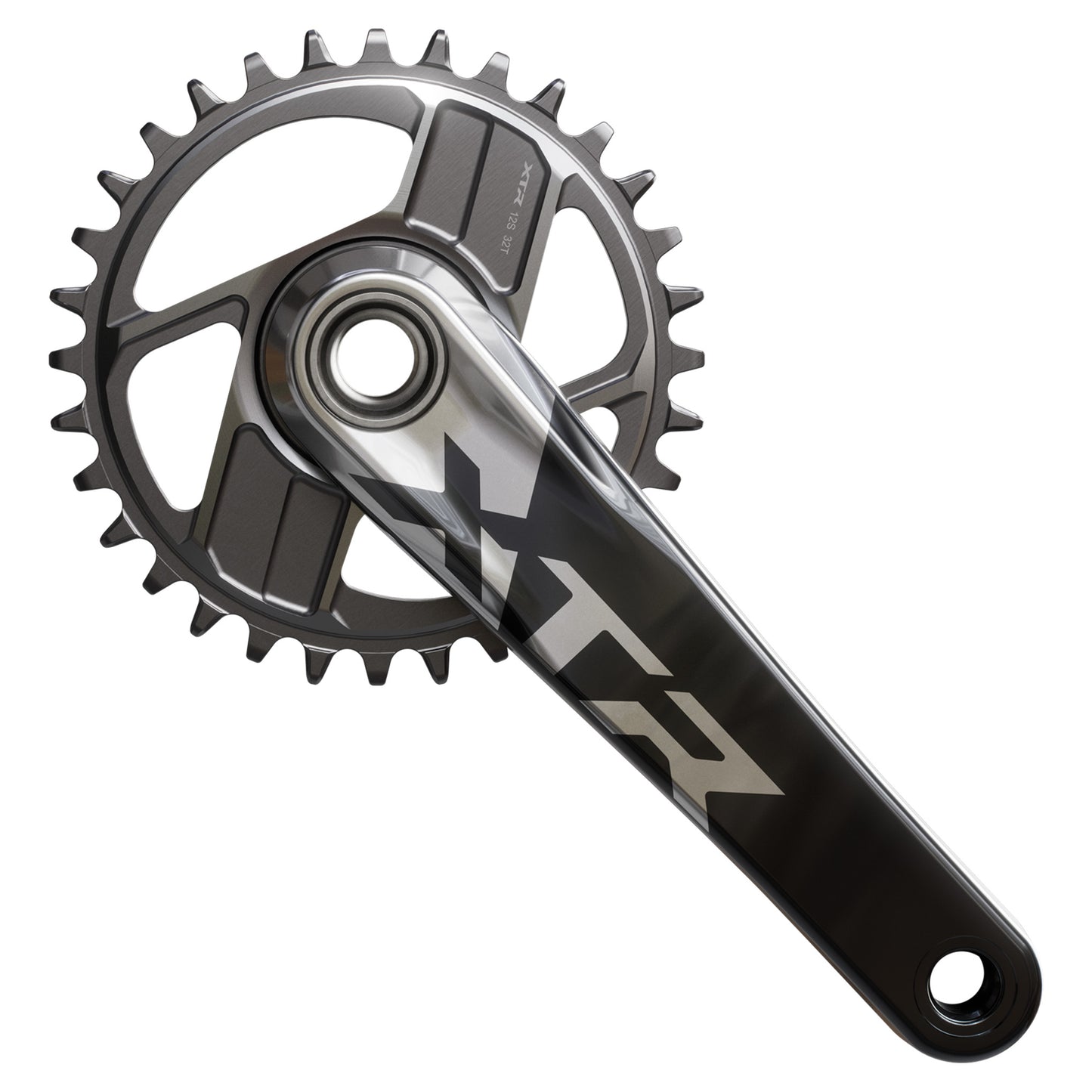 Shimano FC-M9220 XTR Crankset - 68-73mm and BB86-92 - 24mm - Shimano Direct Mount - 165mm - Black - Image 6