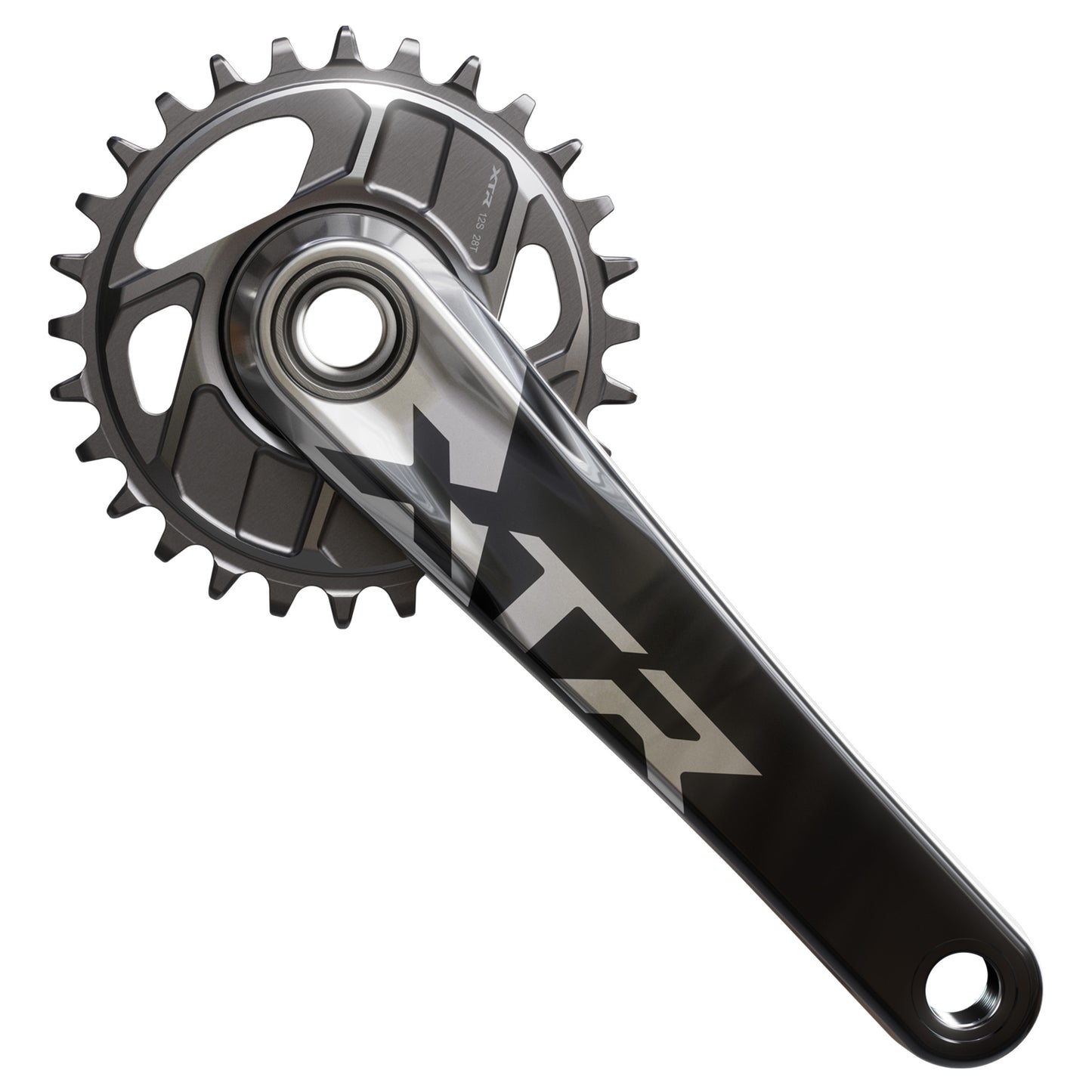 Shimano FC-M9220 XTR Crankset - 68-73mm and BB86-92 - 24mm - Shimano Direct Mount - 175mm - Black - Image 3