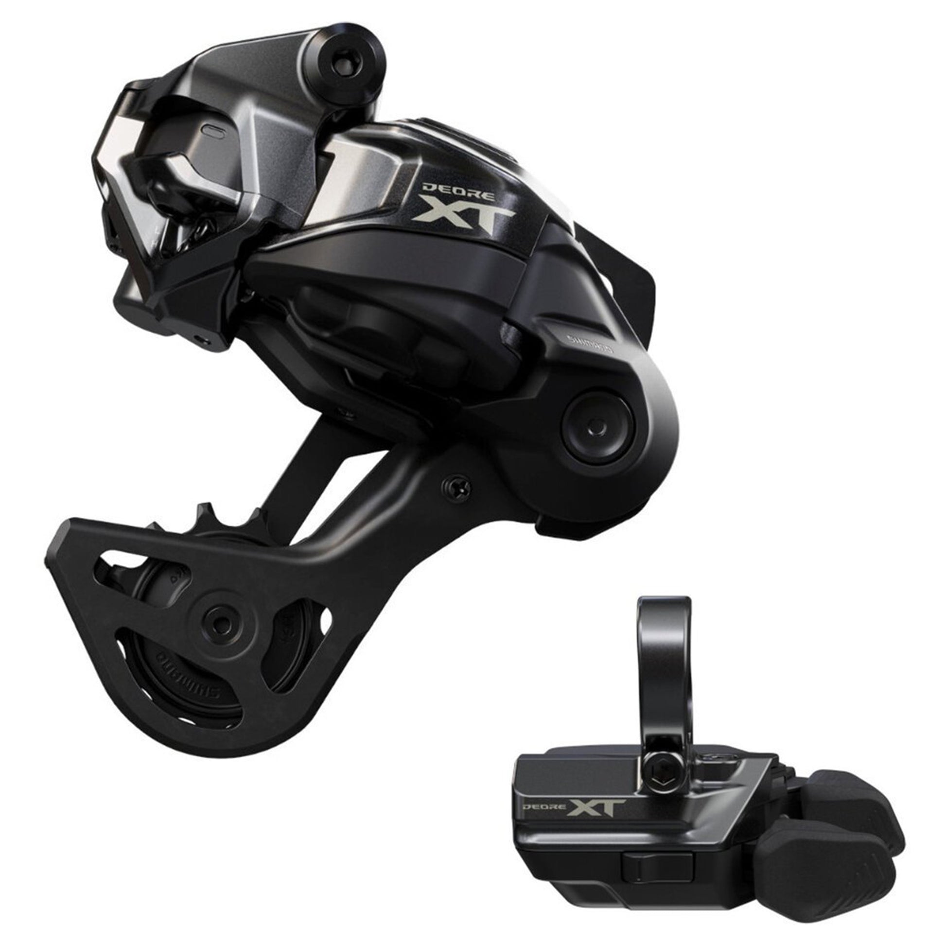 Shimano GP-M8250 XT SGS DI2 Drivetrain Kit - Derailleur and Shifter - 12 Speed - Silver - Image 1