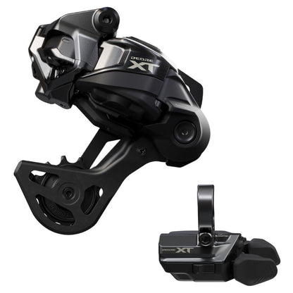 Shimano GP-M8250 XT SGS DI2 Drivetrain Kit - Derailleur and Shifter - 12 Speed - Silver - Image 1