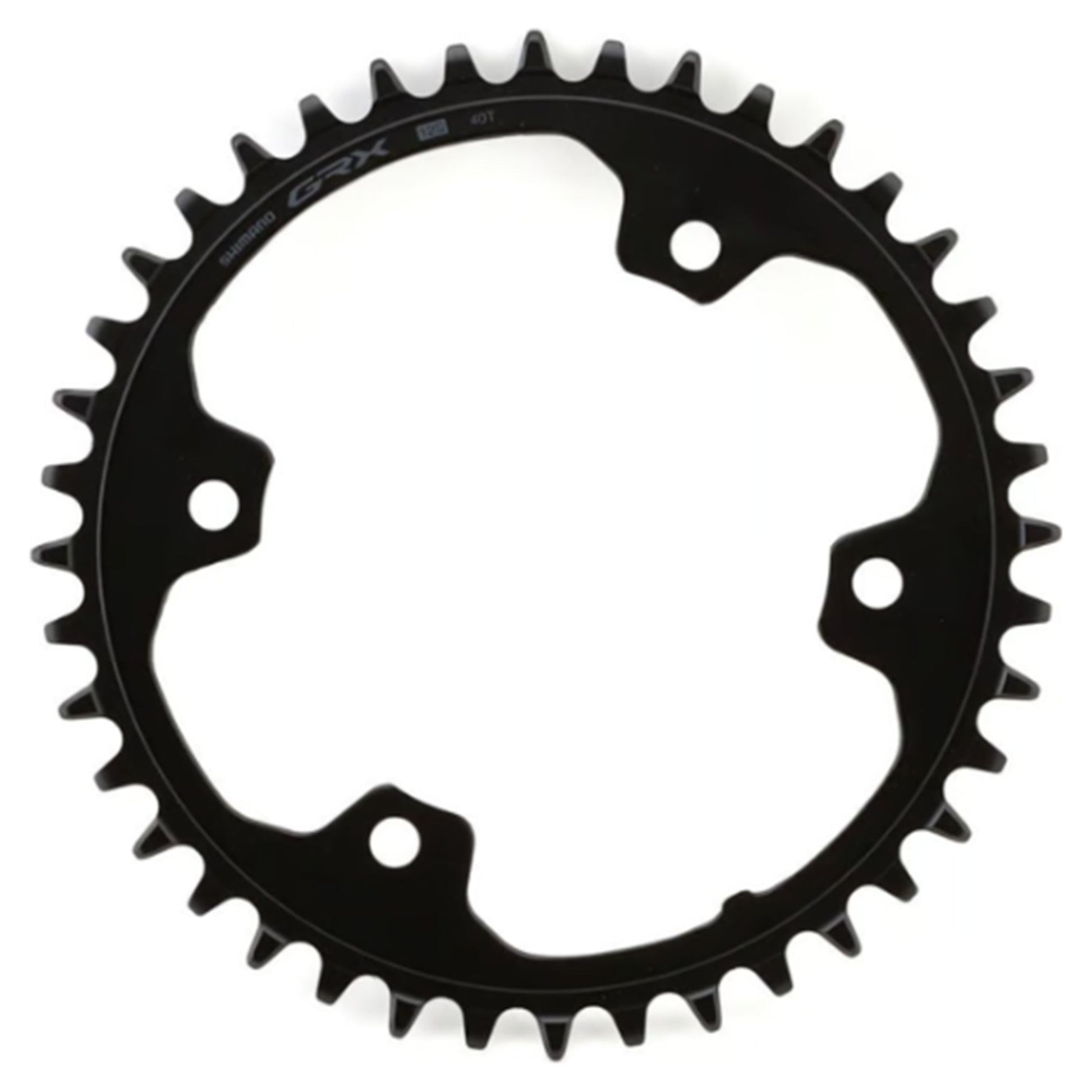 Shimano GRX FC-RX610 1x12 Chainring - Four Bolt - 110 BCD - 51.1mm - Round - 38T - 12 Speed - Alloy - Image 1