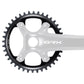 Shimano GRX FC-RX810 1x11 Chainring - Four Bolt - 110 BCD - 51.1mm - Round - 40T - 11 Speed - Alloy - Image 1