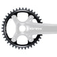Shimano GRX FC-RX810 1x11 Chainring - Four Bolt - 110 BCD - 51.1mm - Round - 42T - 11 Speed - Alloy - Image 1