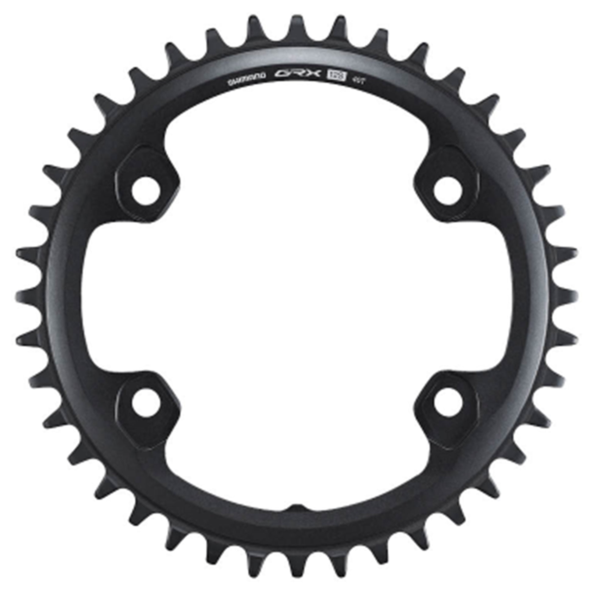 Shimano GRX FC-RX820 1x12 Chainring - Four Bolt - 110 BCD - 51.1mm - Round - 40T - 12 Speed - Alloy - Image 1