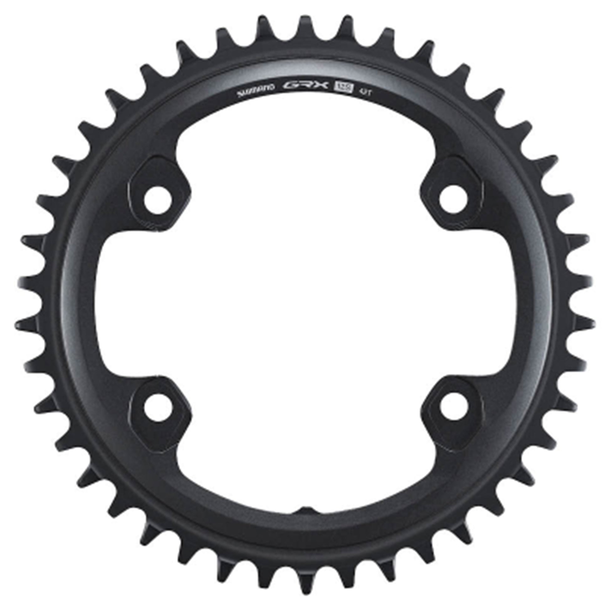 Shimano GRX FC-RX820 1x12 Chainring - Four Bolt - 110 BCD - 51.1mm - Round - 42T - 12 Speed - Alloy - Image 1