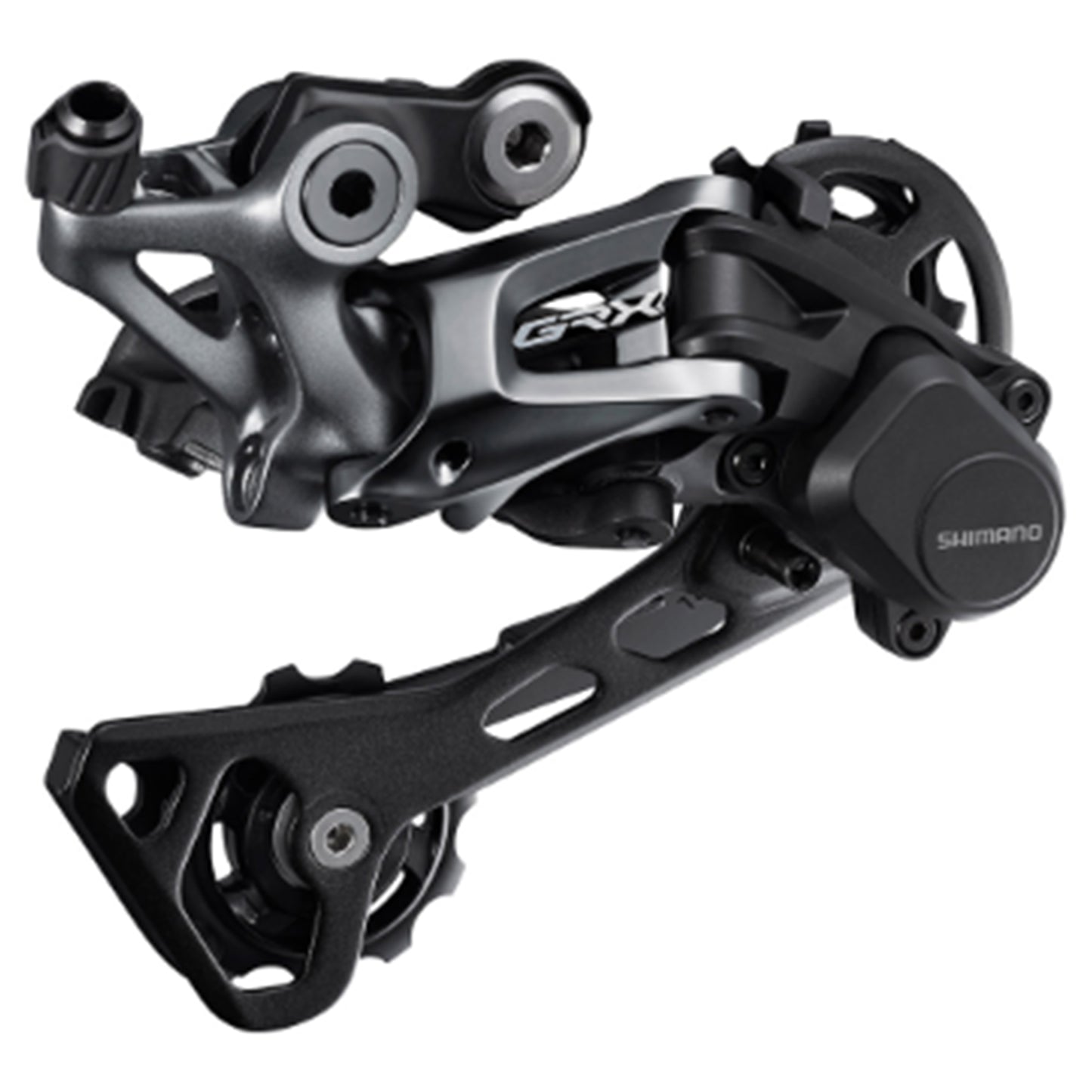 Shimano GRX RD-RX812 Shadow+ 11 Speed Rear Derailleur - Rear Derailleur - 11 Speed - Black - Mid Cage - 42T Max - Image 1