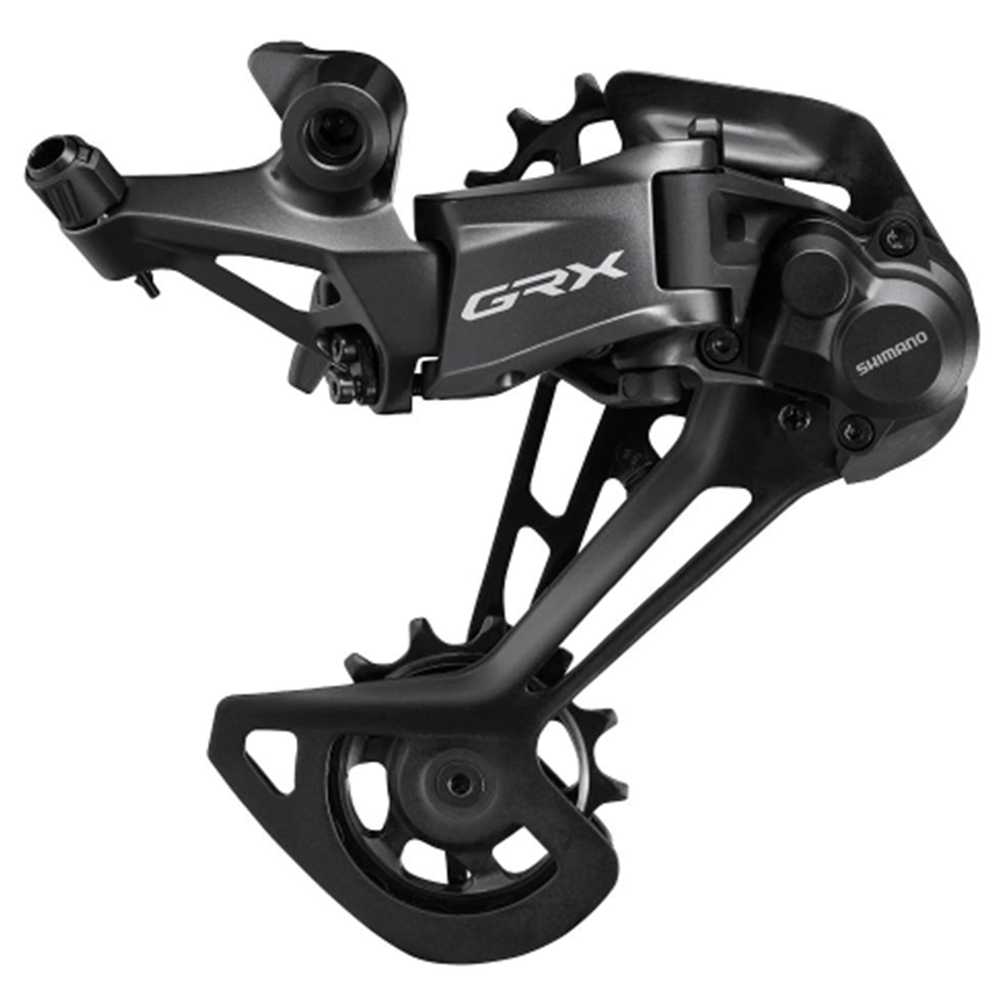 Shimano GRX RD-RX822 Shadow+ 12 Speed Rear Derailleur - Rear Derailleur - 12 Speed - Black - Long Cage - 1x12 - 51T Max - Image 1