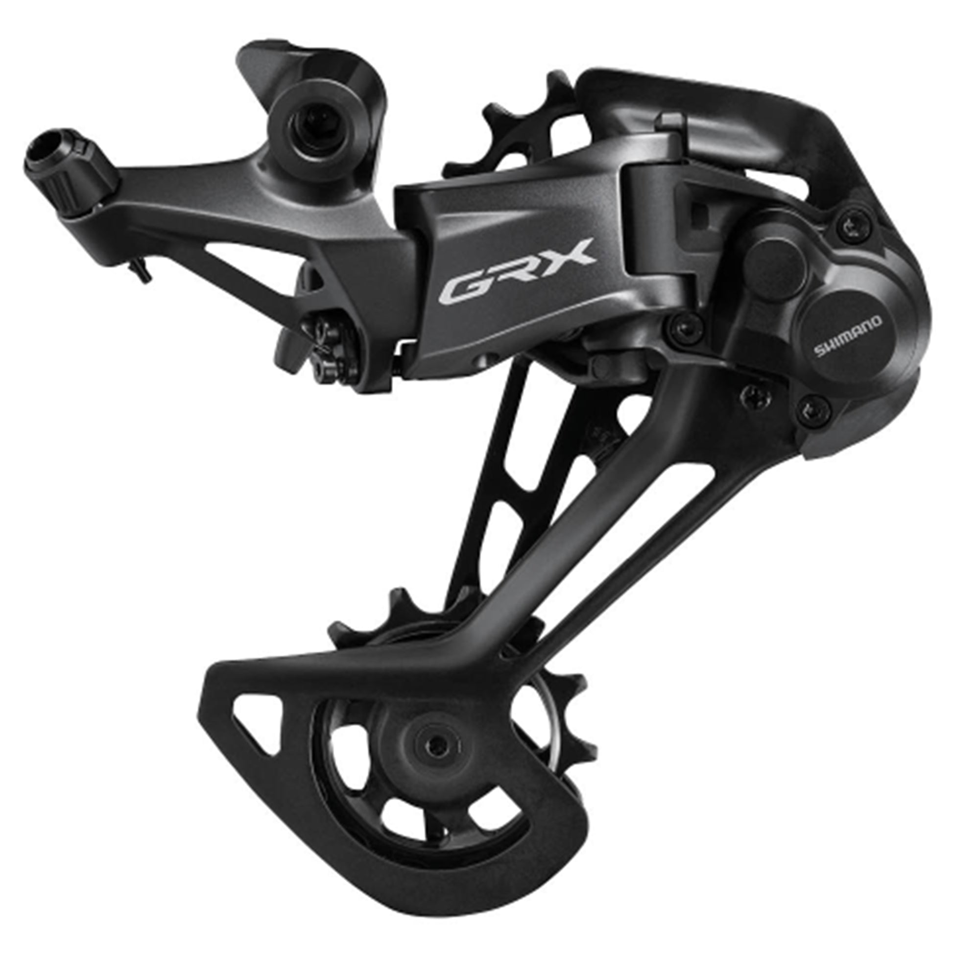 Shimano GRX RD-RX822 Shadow+ 12 Speed Rear Derailleur - Rear Derailleur - 12 Speed - Black - Long Cage - 1x12 - 51T Max - Image 1