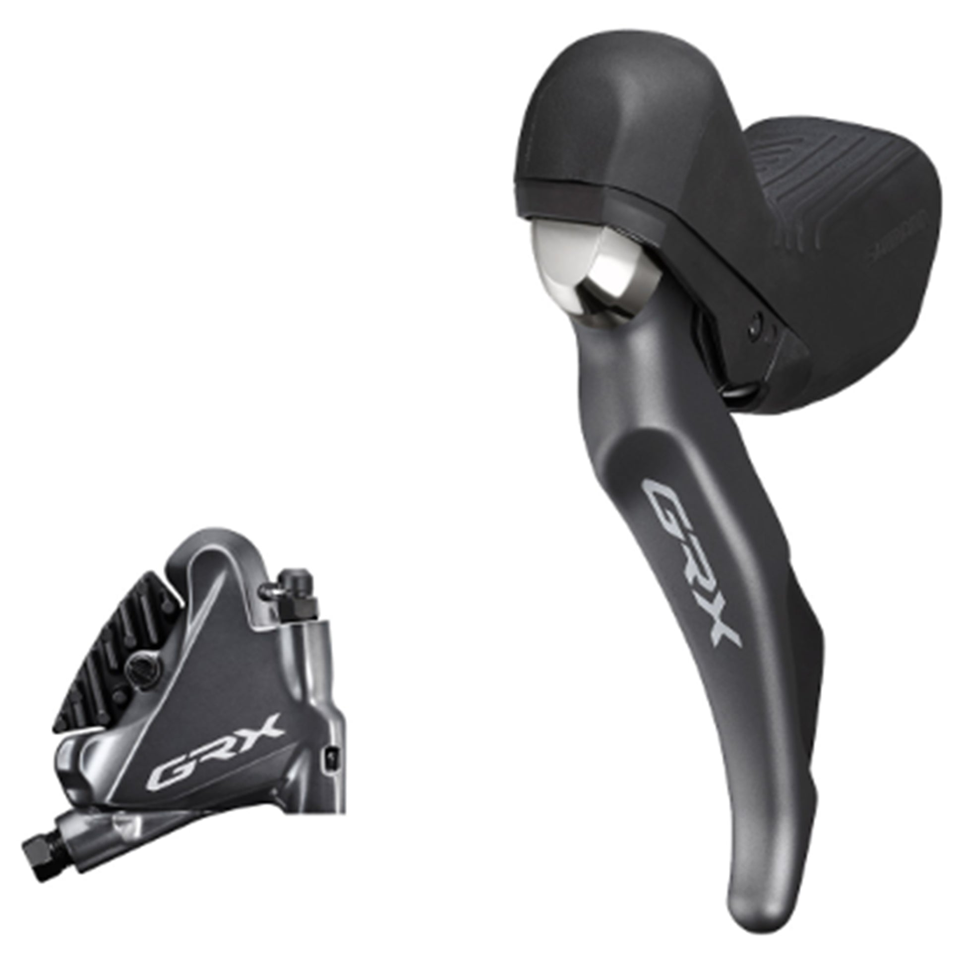Shimano GRX ST-RX810 Shifter/Disc Brake Lever & Caliper - Lever Assemby - Black - Rear - Left Lever - Image 1