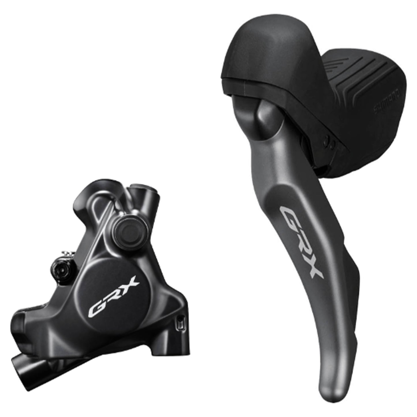 Shimano GRX ST-RX820 Shifter/Disc Brake Lever & Caliper - Lever Assemby - Black - Rear - Left Lever - Image 1