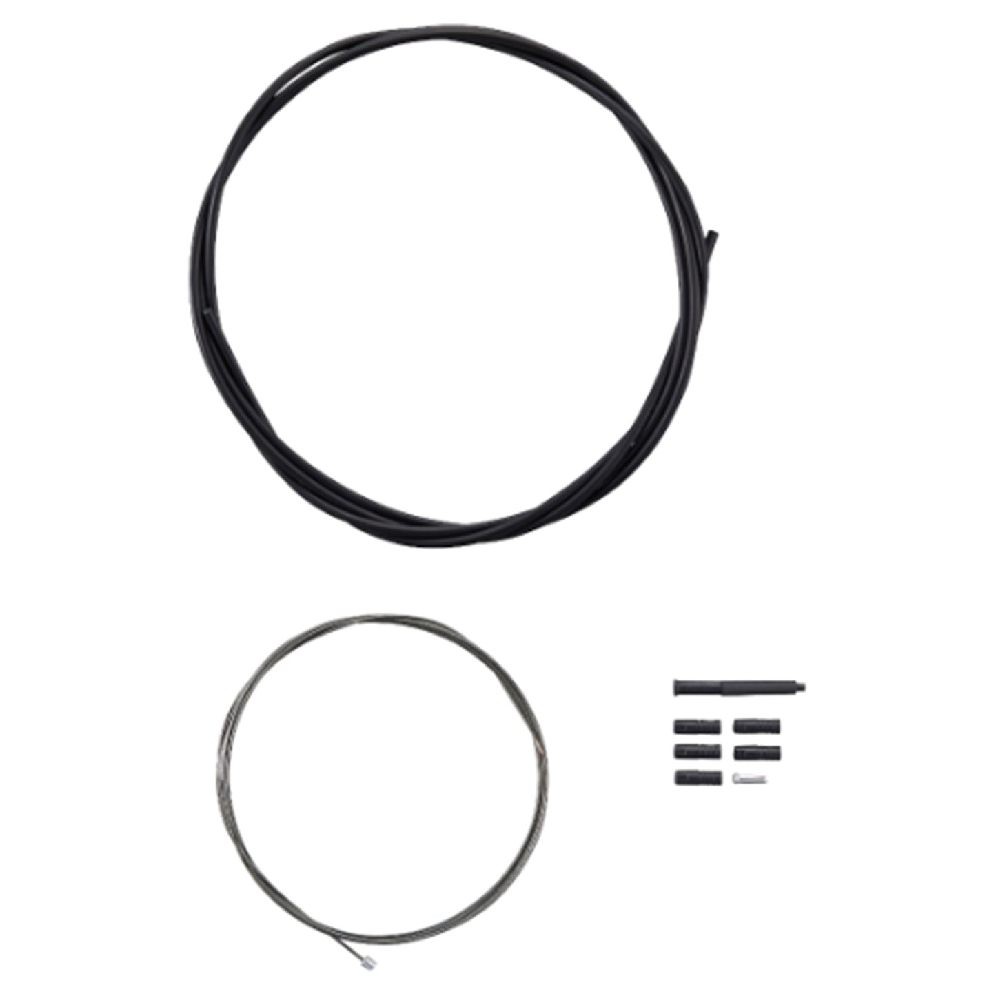 Shimano MTB Optislick Shift Inner Cable Set - Black - 2000mm - Image 1