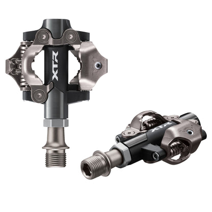 Shimano PD-M9200 XTR Race SPD Pedals - Black - 3mm Shorter Axle - Image 1