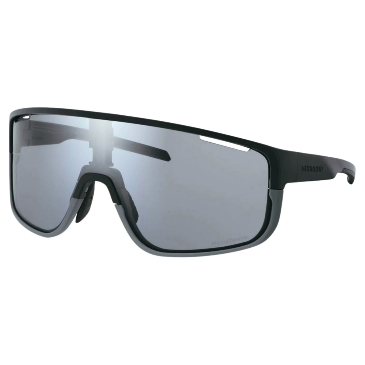 Shimano Pulsar CE-PLSR3 Sunglasses - One Size Fits Most - Matte Black/Photochromic Grey - Image 1
