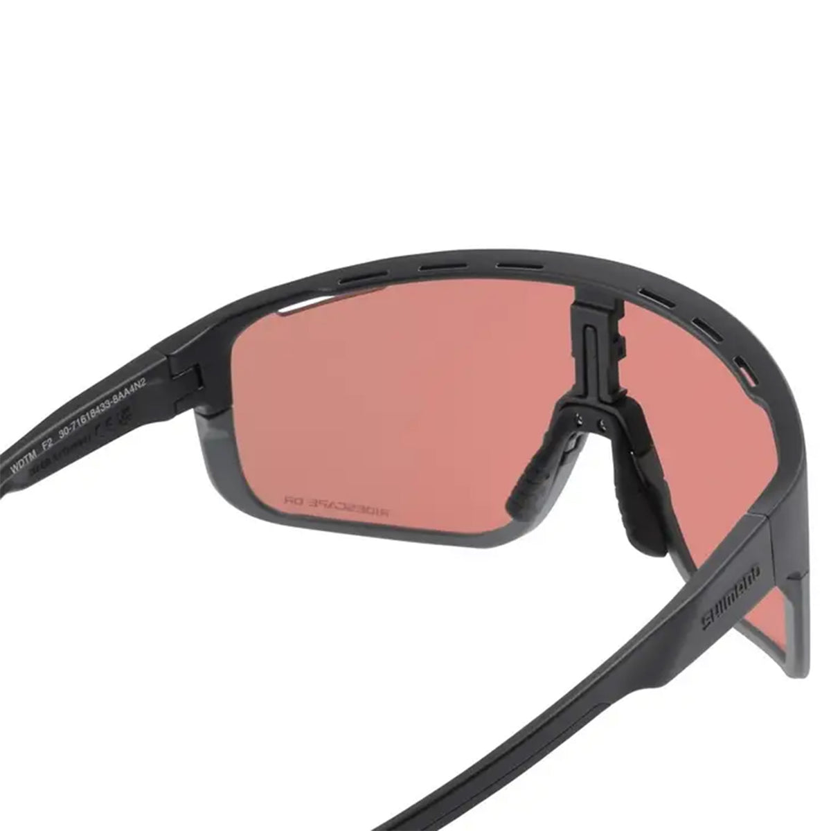 Shimano Pulsar CE-PLSR3 Sunglasses - One Size Fits Most - Ridescape Off-Road Matte Black - Image 4