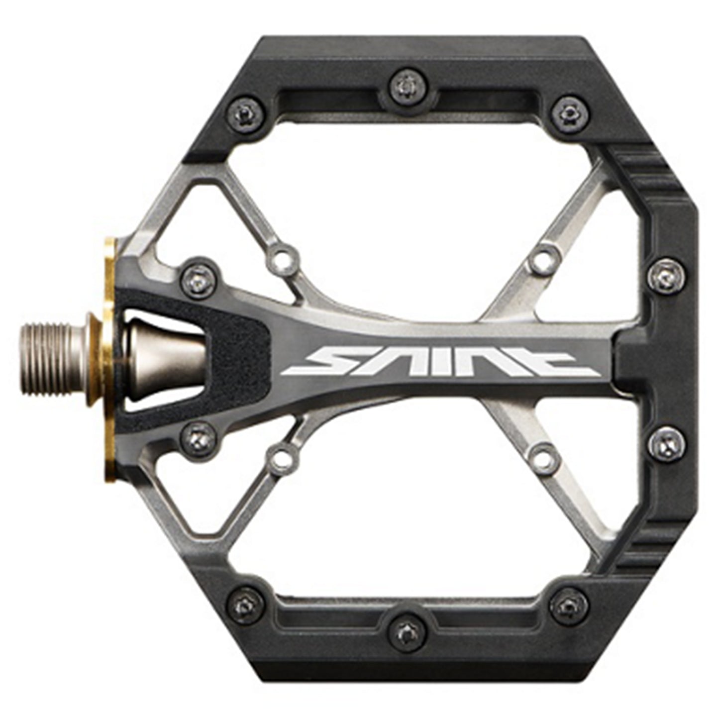 Shimano Saint Flat Pedal - Standard - Black - Image 1