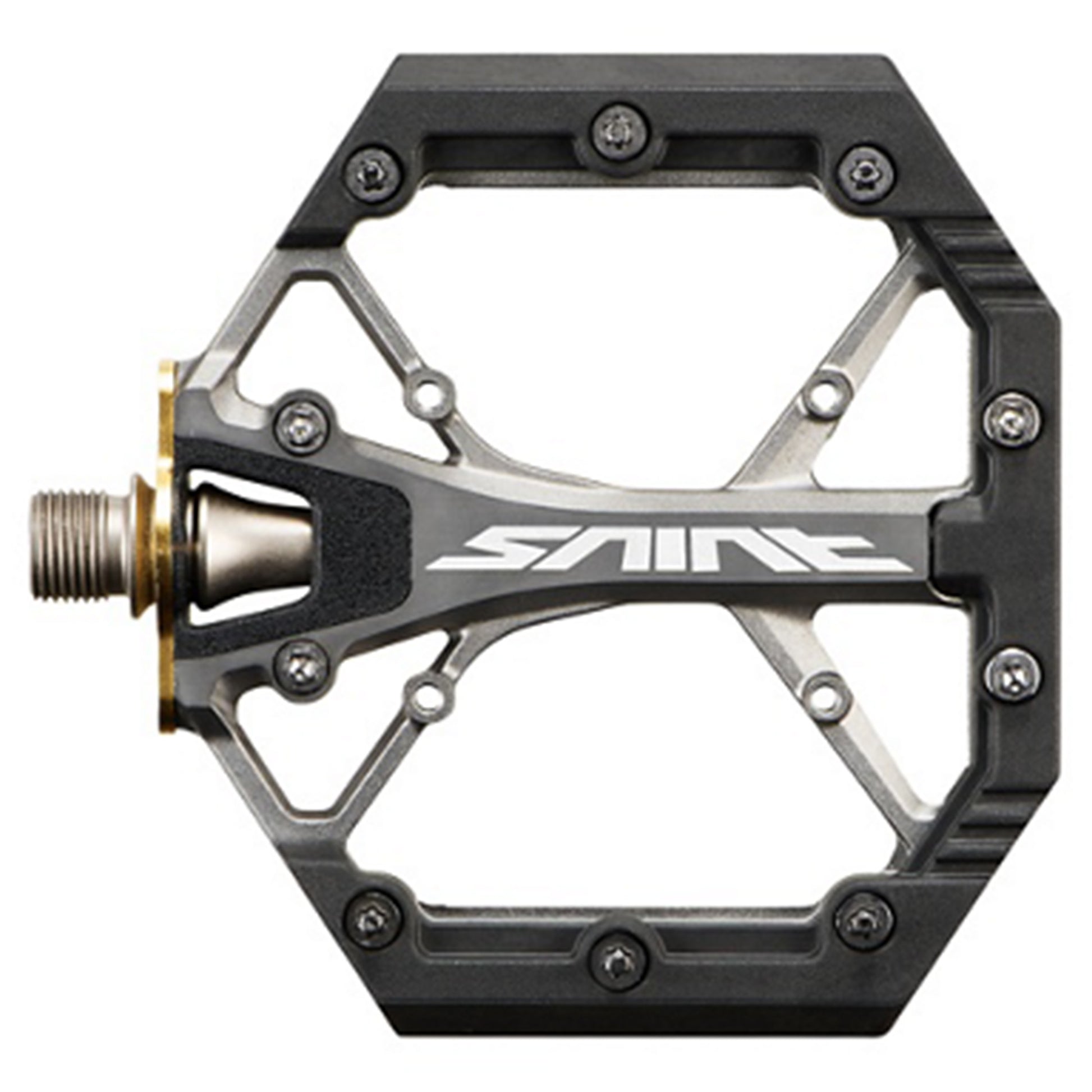 Shimano Saint Flat Pedal - Standard - Black - Image 1