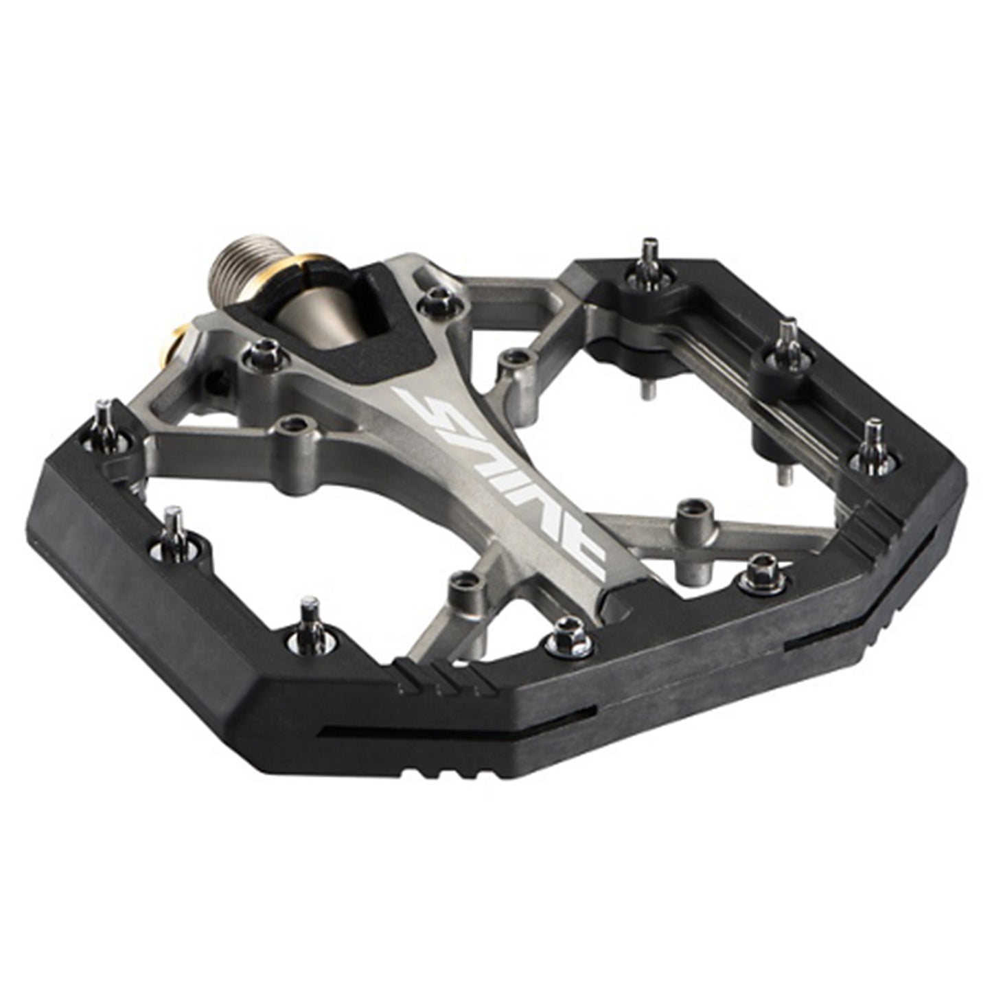 Shimano Saint Flat Pedal - Standard - Black - Image 2
