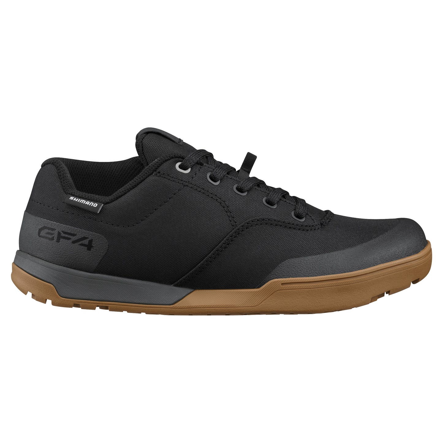 Shimano SH-GF400 Women's Flat MTB Shoes - EU 36 - Black/Amber - Image 1
