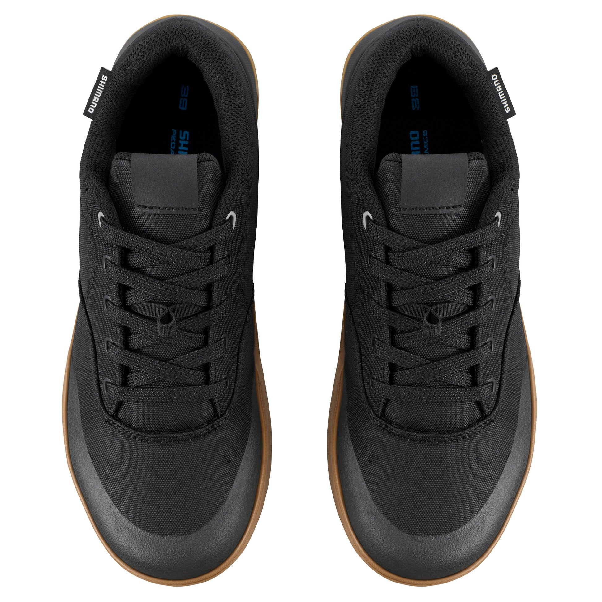 Shimano SH-GF400 Women's Flat MTB Shoes - EU 40 - Black/Amber - Image 4