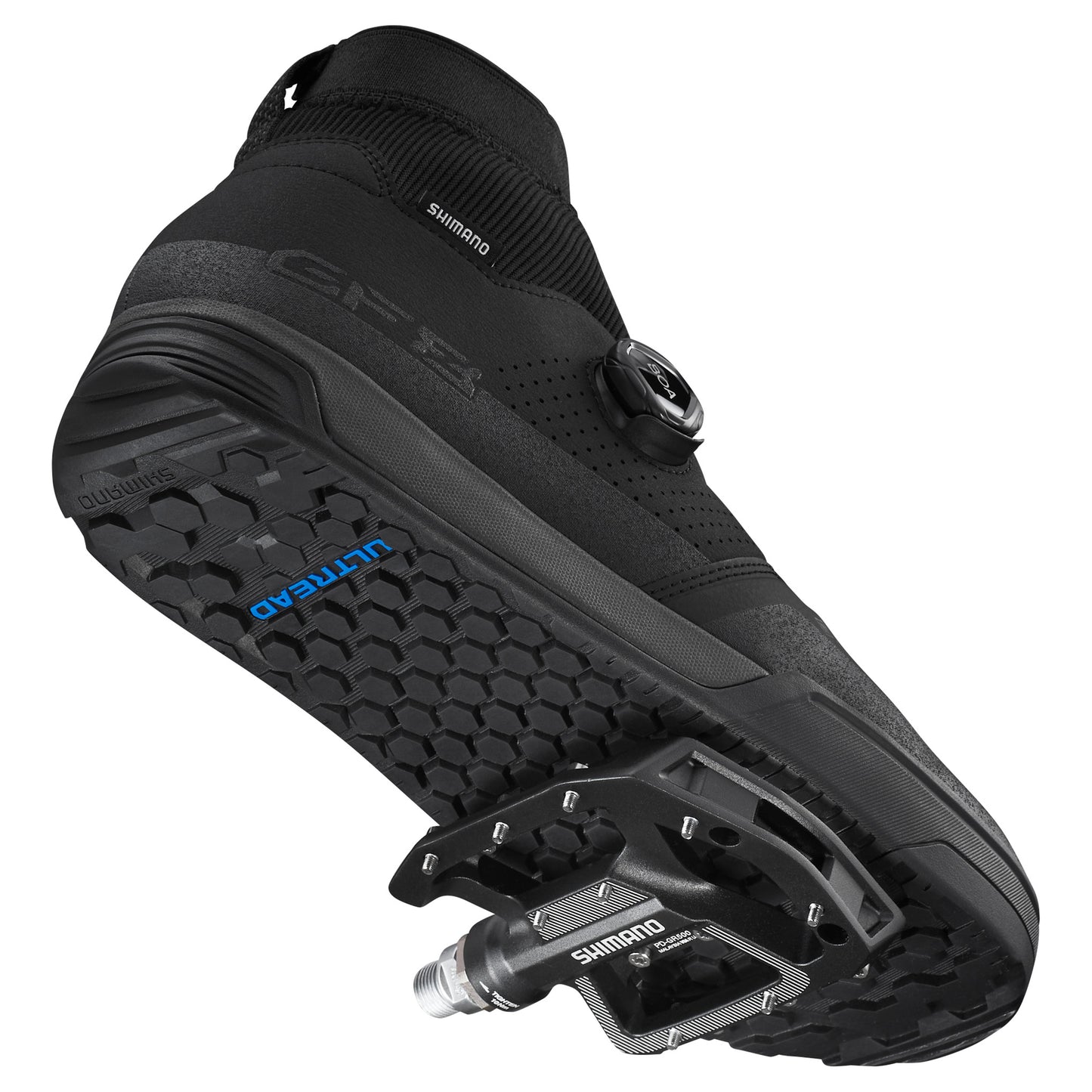 Shimano SH-GF800 GTX Flat MTB Shoes - EU 43 - Black - Image 6