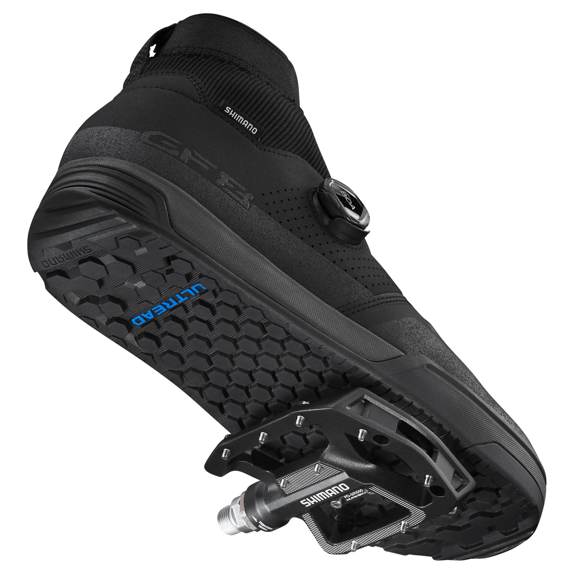 Shimano SH-GF800 GTX Flat MTB Shoes - EU 43 - Black - Image 6