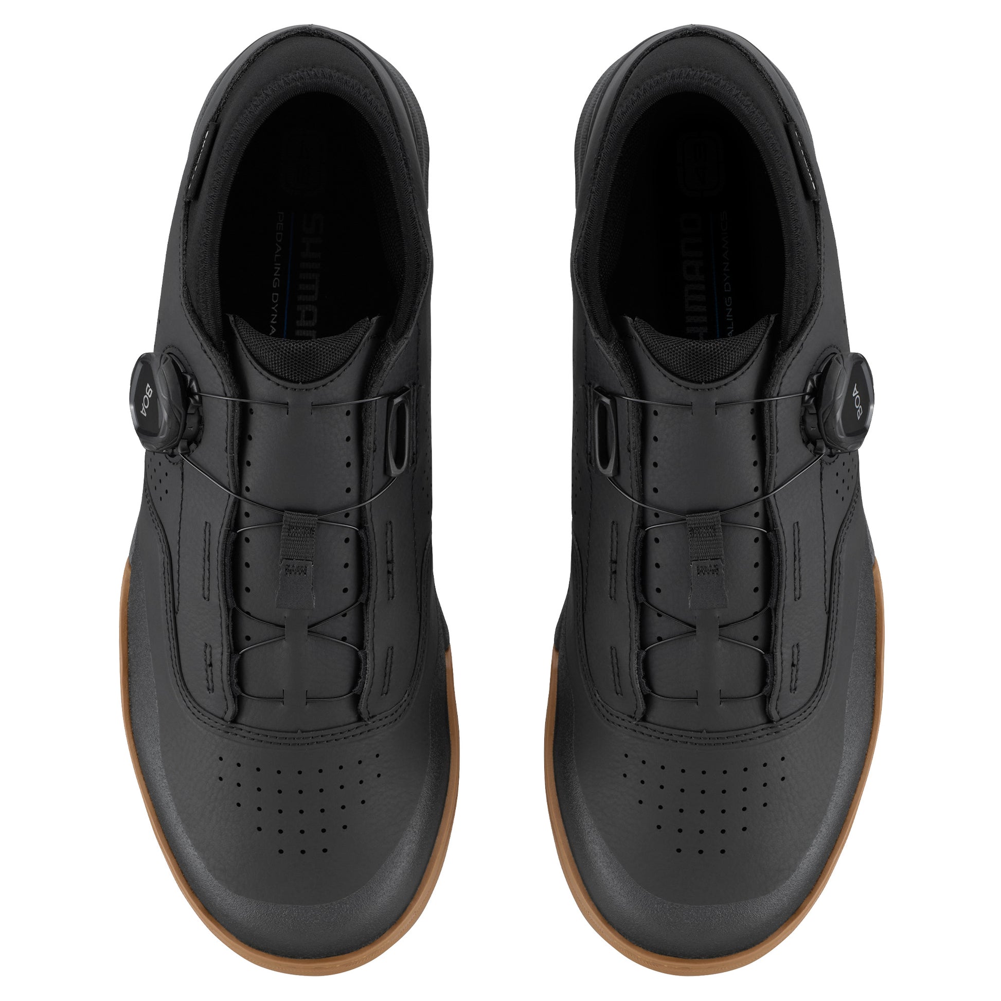 Shimano SH-GF800 Women's Flat MTB Shoes - EU 42 - Black/Amber - Image 4