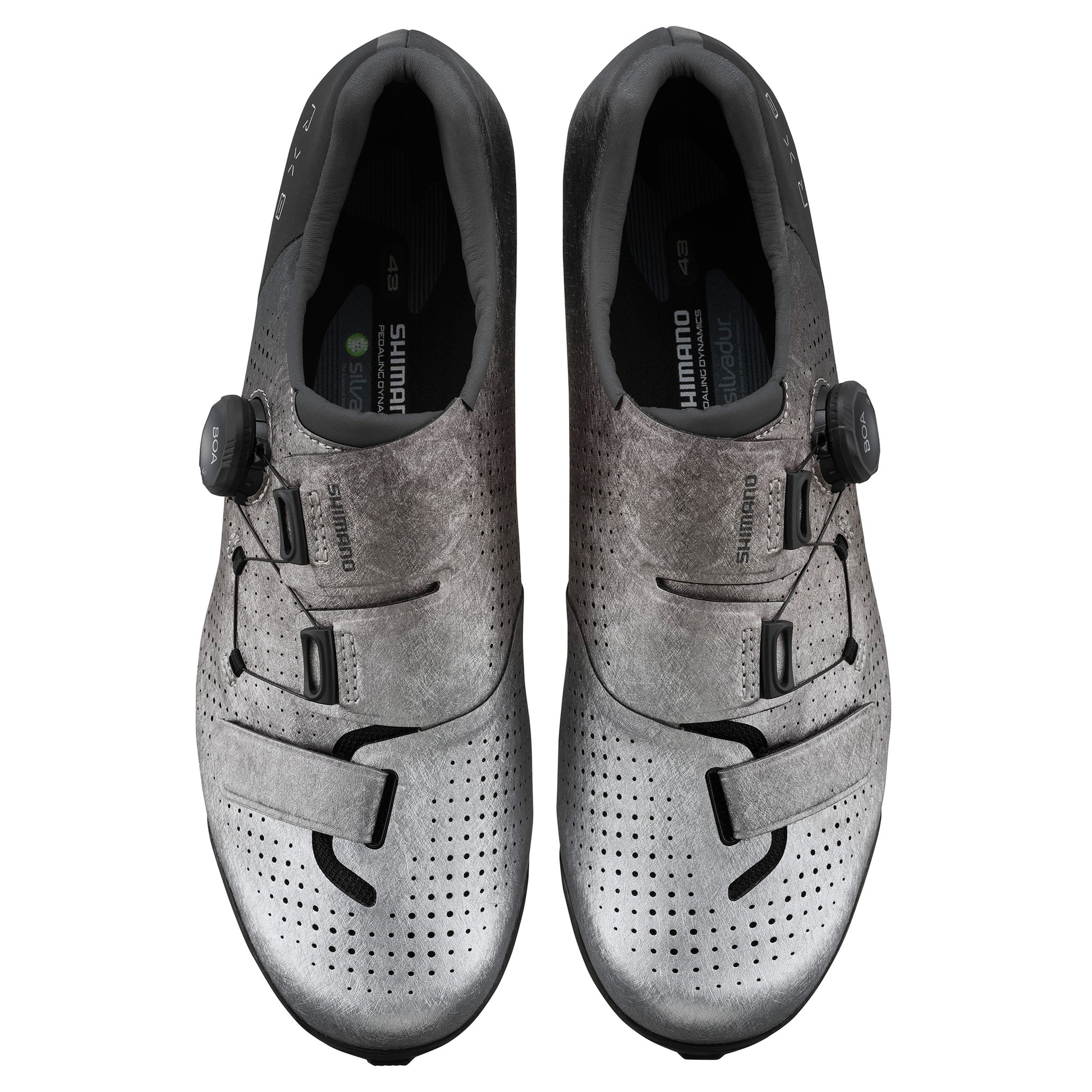 Shimano SH-RX801 SPD Shoes - EU 44 - Silver - Image 3