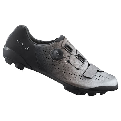 Shimano SH-RX801 SPD Shoes - EU 45 - Silver - Image 1