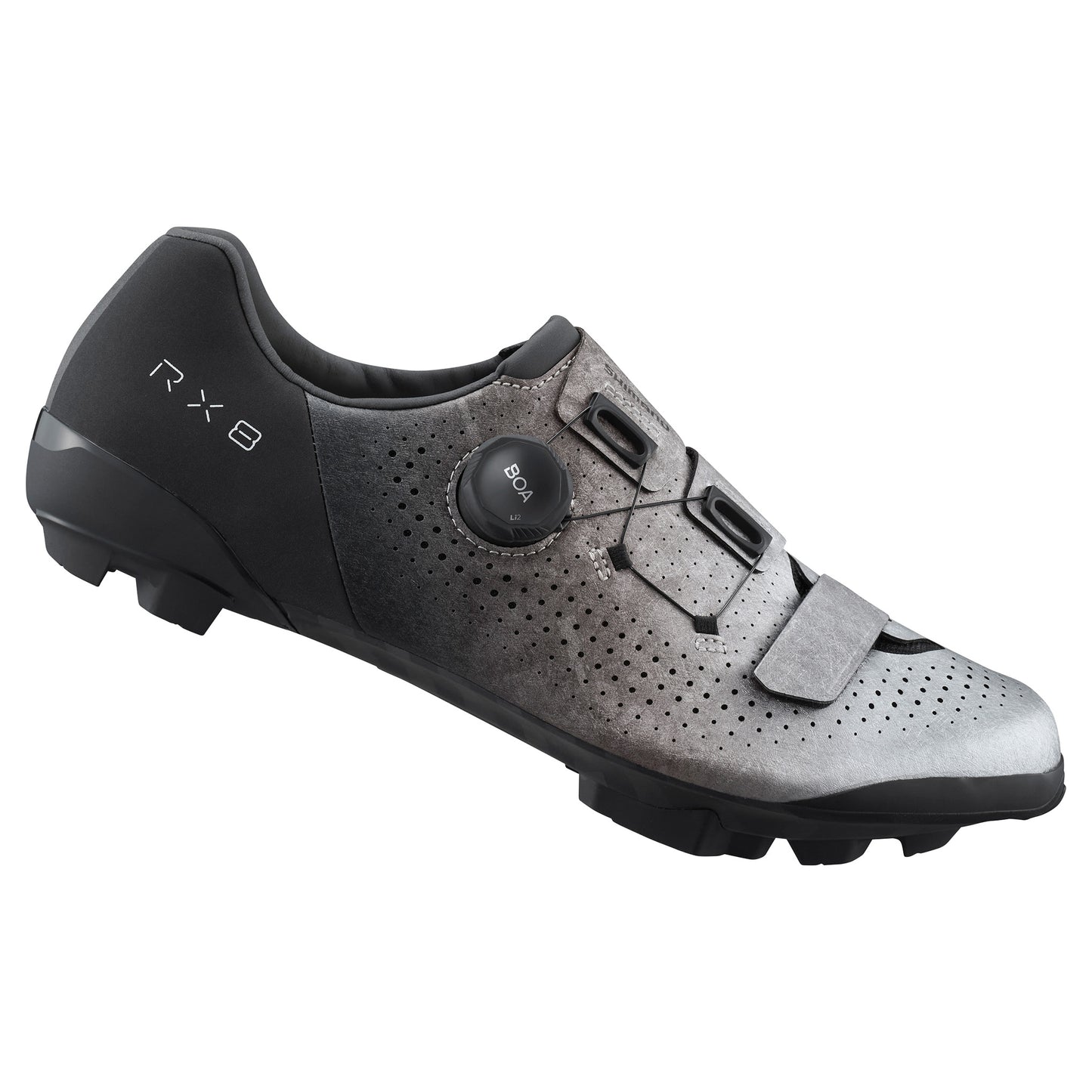 Shimano SH-RX801 SPD Shoes - EU 47 - Silver - Image 1