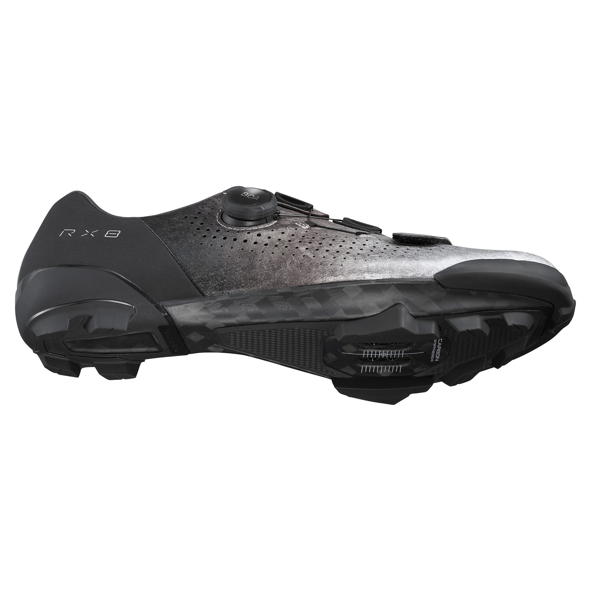 Shimano SH-RX801 SPD Shoes - EU 48E - Silver - Image 6