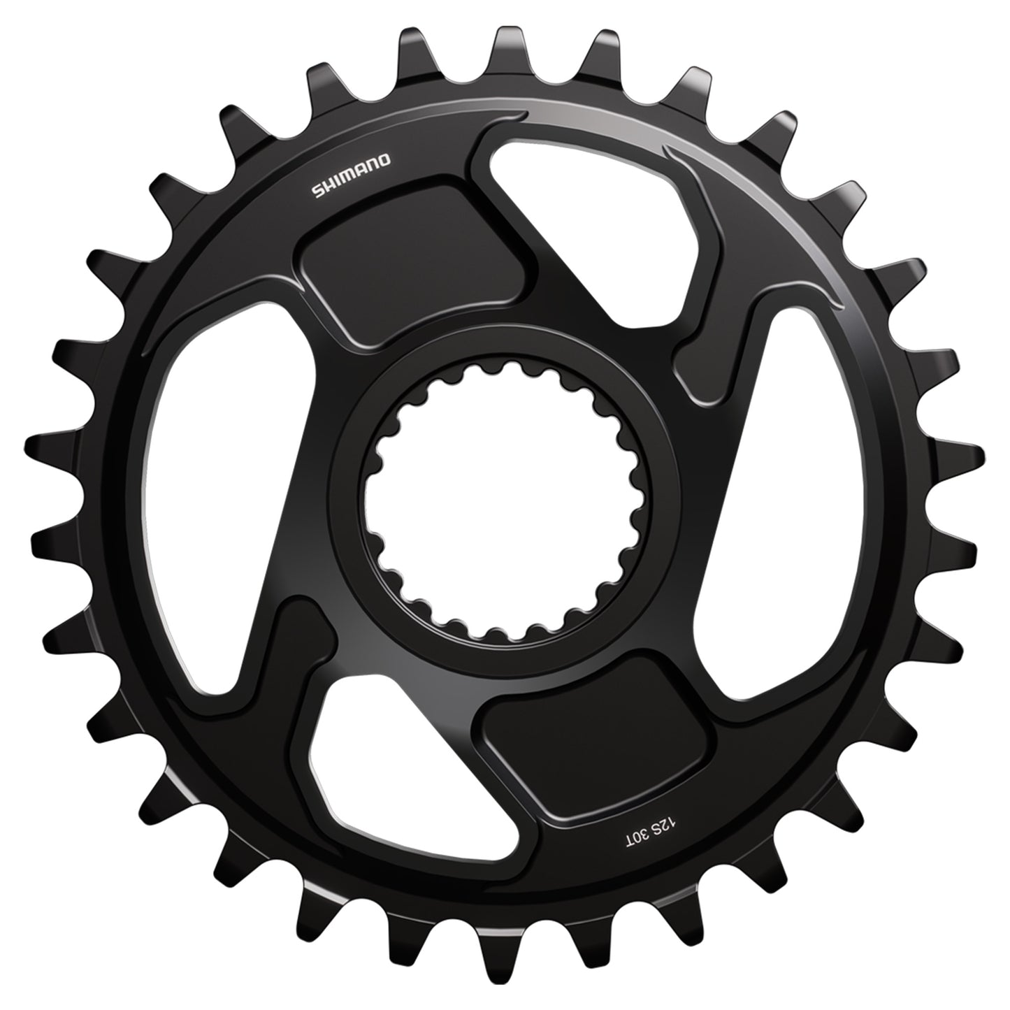 Shimano SM-CRM86 XT Chainring - Direct Mount - Shimano - 55mm - Round - 30T - 12-speed - Aluminium - Image 1