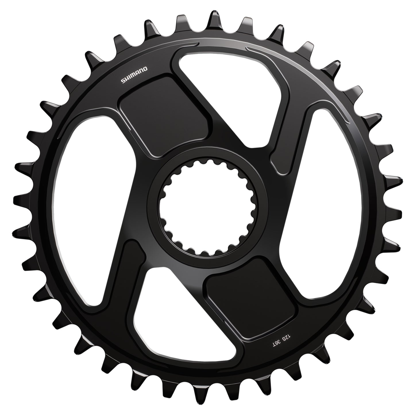 Shimano SM-CRM86 XT Chainring - Direct Mount - Shimano - 55mm - Round - 36T - 12-speed - Aluminium - Image 1