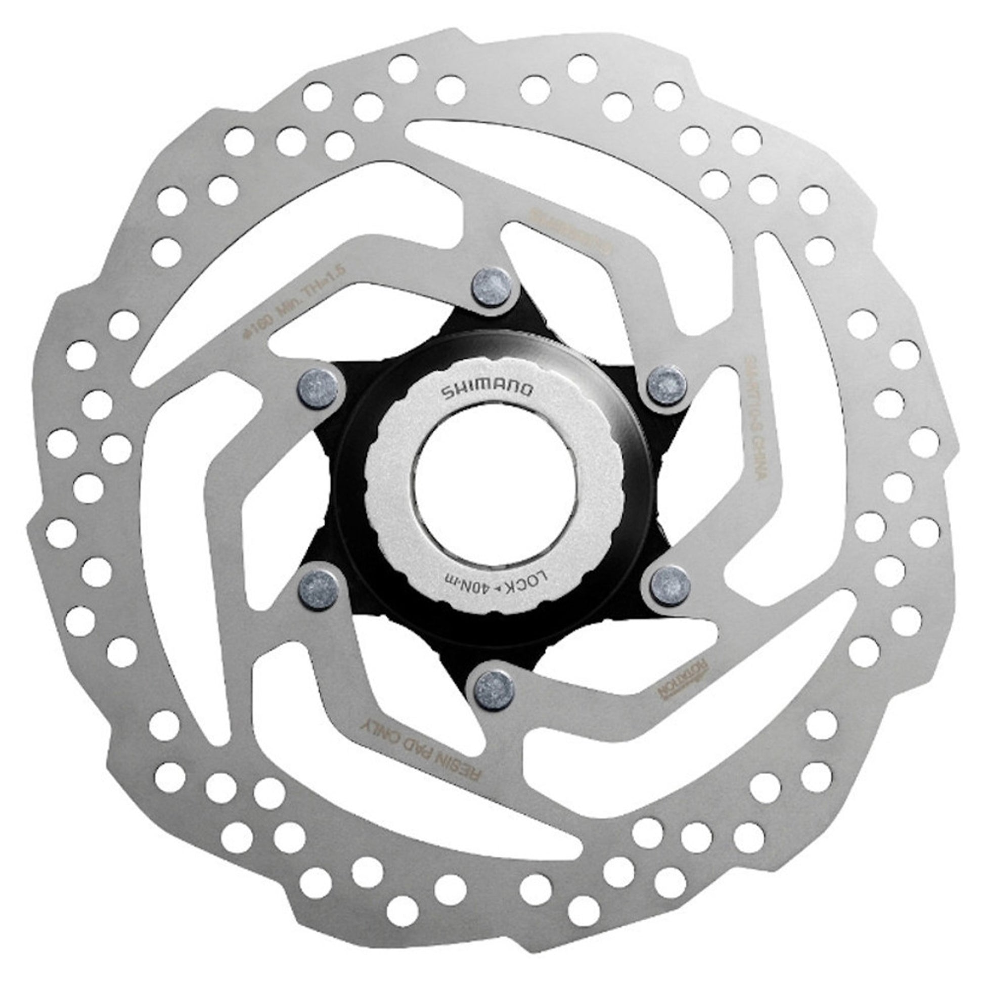 Shimano SM-RT10 Disc Rotor - 160mm - Centrelock - Standard - 1.8mm to 1.9mm - Image 1
