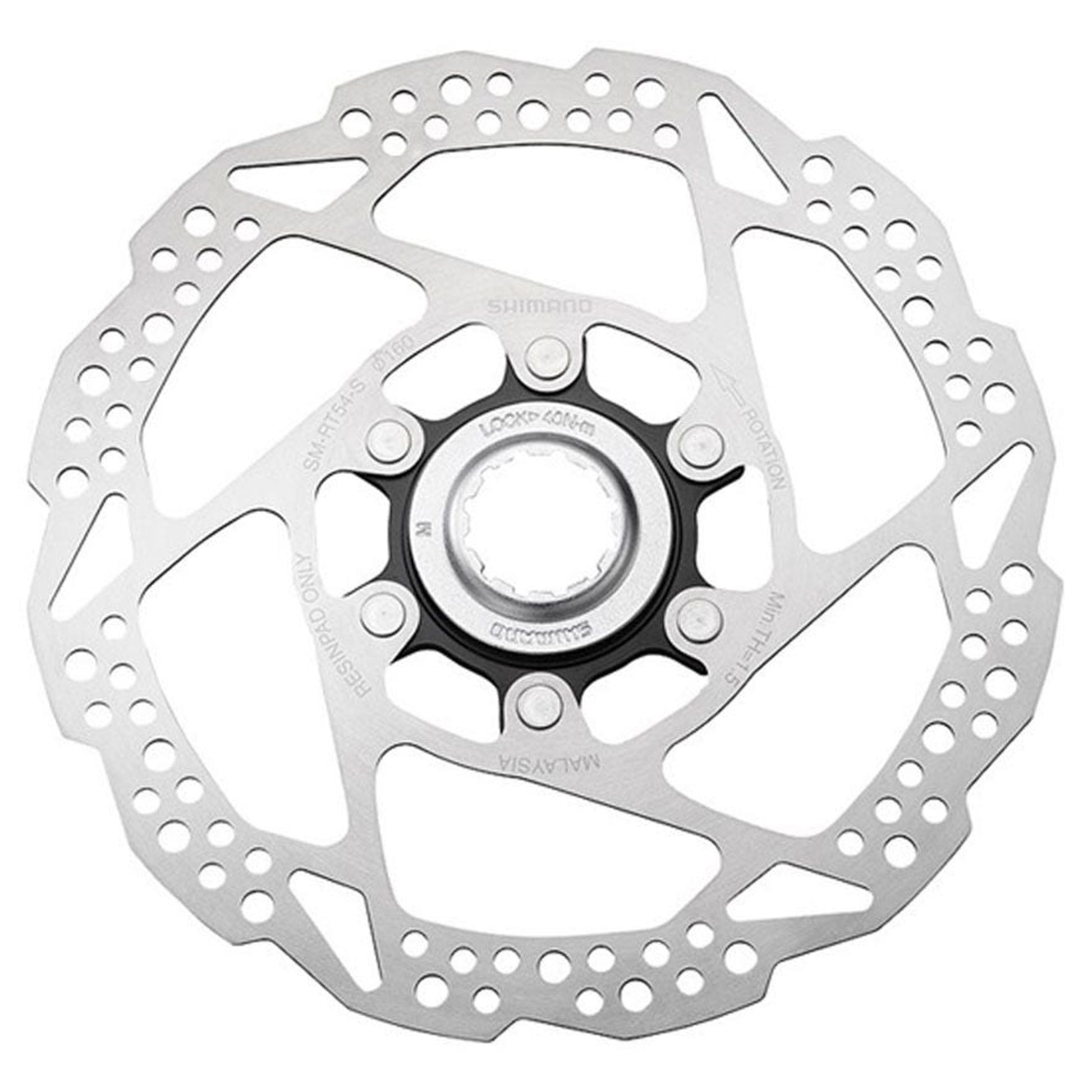 Shimano SM-RT54 Disc Rotor - 180mm - Centrelock - Standard - 1.8mm to 1.9mm - Image 1