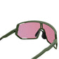 Shimano Technium CE-TCNM2 Sunglasses - One Size Fits Most - Dark Olive/Ridescape Off-Road Clear - Image 2