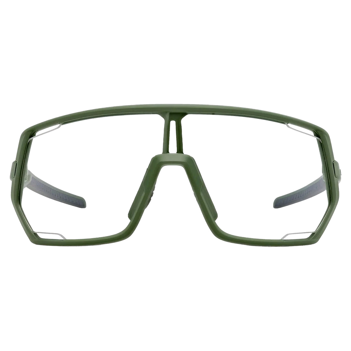 Shimano Technium CE-TCNM2 Sunglasses - One Size Fits Most - Dark Olive/Ridescape Off-Road Clear - Image 4