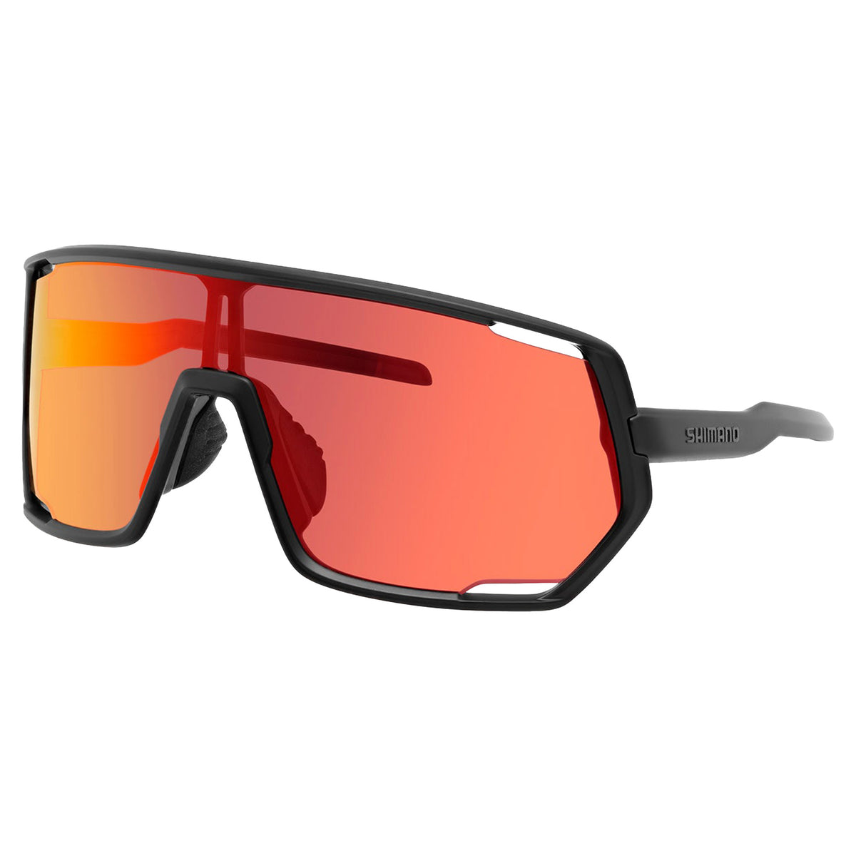 Shimano Technium CE-TCNM2 Sunglasses - One Size Fits Most -  Matte Black with Road Lens - Image 1