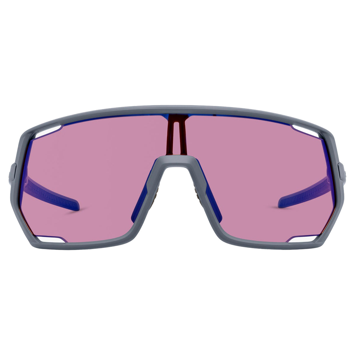 Shimano Technium CE-TCNM2 Sunglasses - One Size Fits Most -  Matte Grey with RIDESCAPE OR (Off Road) Lens - Image 2