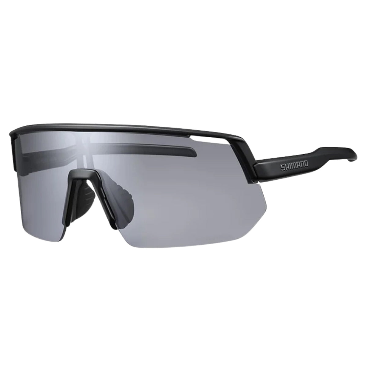 Shimano Technium L CE-TCNL2 Sunglasses - One Size Fits Most - Matte Black/Photochromic Grey - Image 1