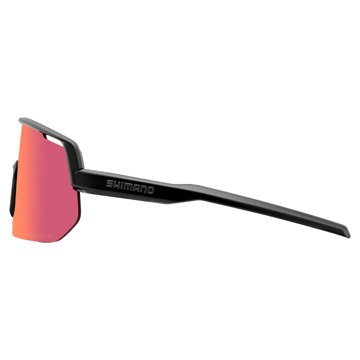 Shimano Technium L CE-TCNL2 Sunglasses - One Size Fits Most -  Matte Black with Road Lens - Image 3