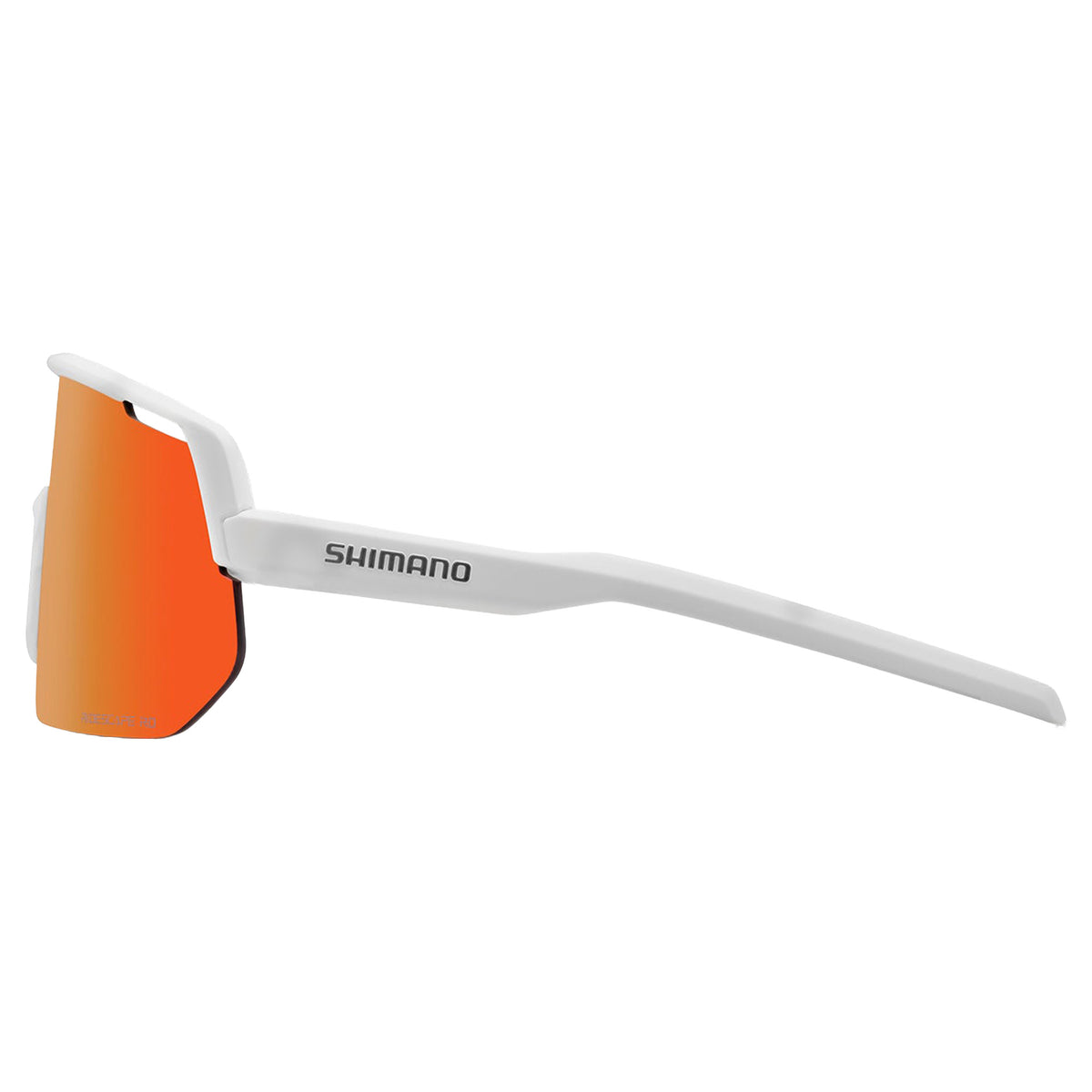 Shimano Technium L CE-TCNL2 Sunglasses - One Size Fits Most - Matte White with RIDESCAPE RD (Road) Lens - Image 3