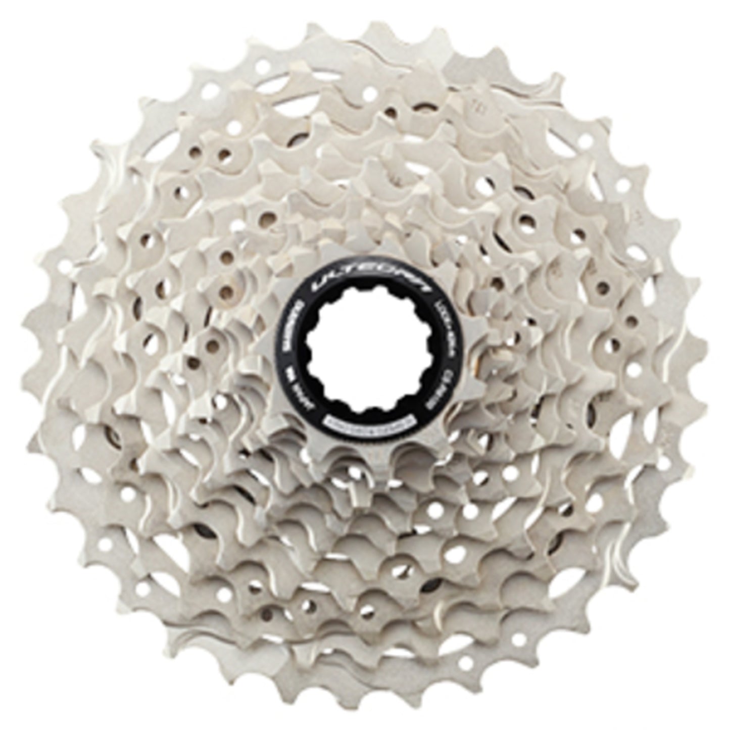 Shimano Ultegra CS-R8100 12 Speed Cassette - 12 Speed - Shimano HG Splined - 11-34T - Silver - Image 1