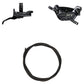 Shimano XT BR-M8220 Trail Disc Brake - Front - Right Lever - 1000mm - Black - w/ Fin - Image 1