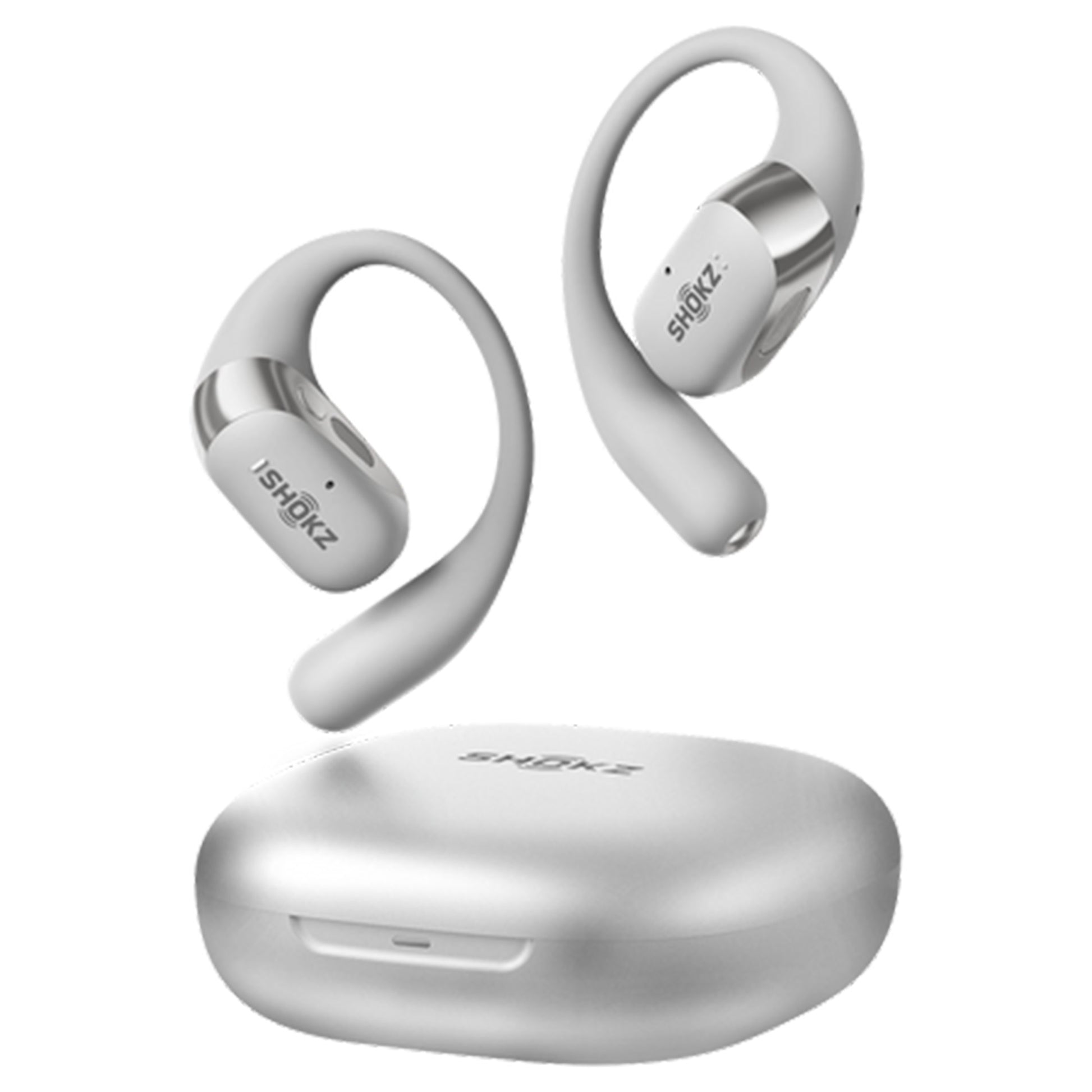 Shokz OpenFit 2+ True Wireless Earbuds - Grey - Image 2