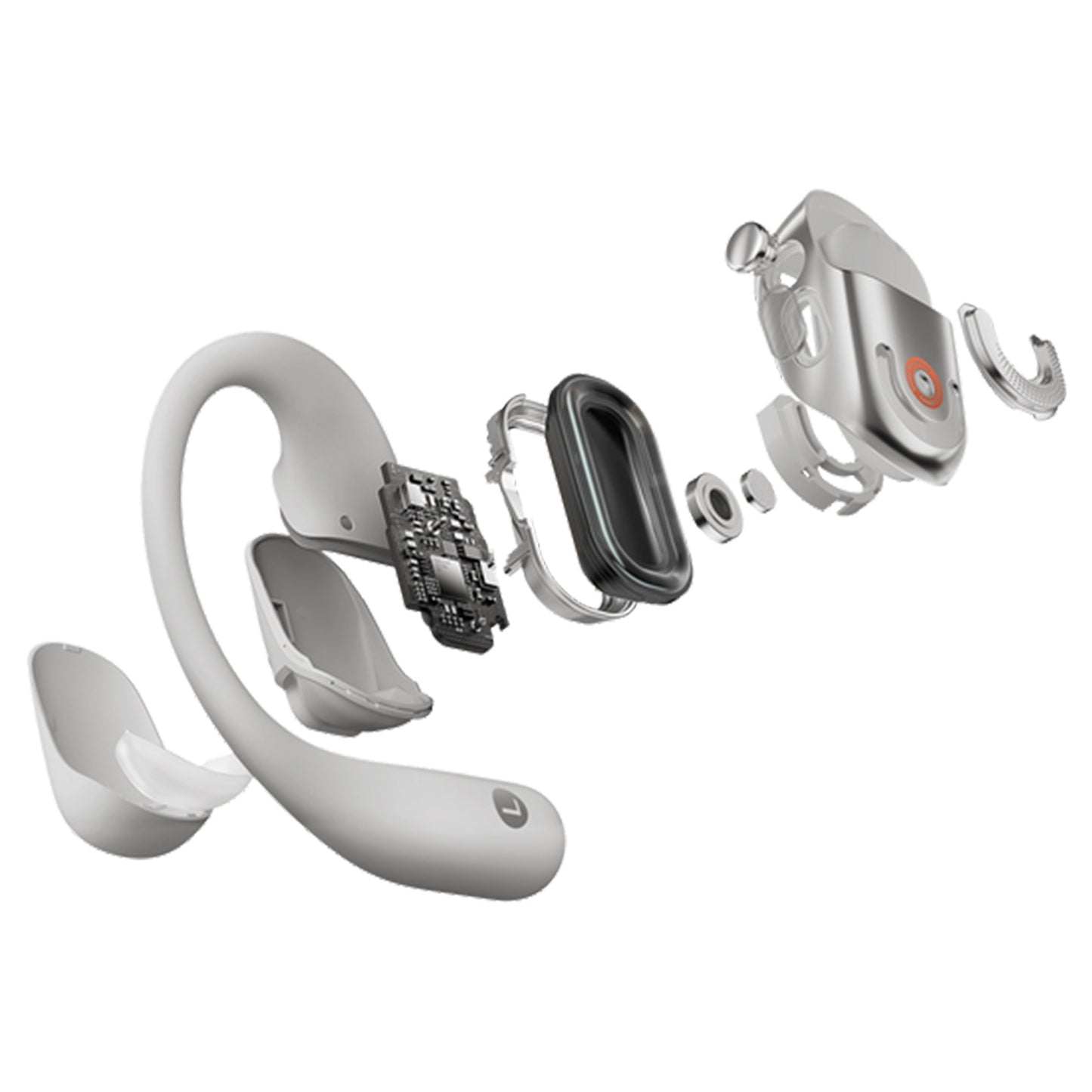 Shokz OpenFit 2+ True Wireless Earbuds - Grey - Image 3