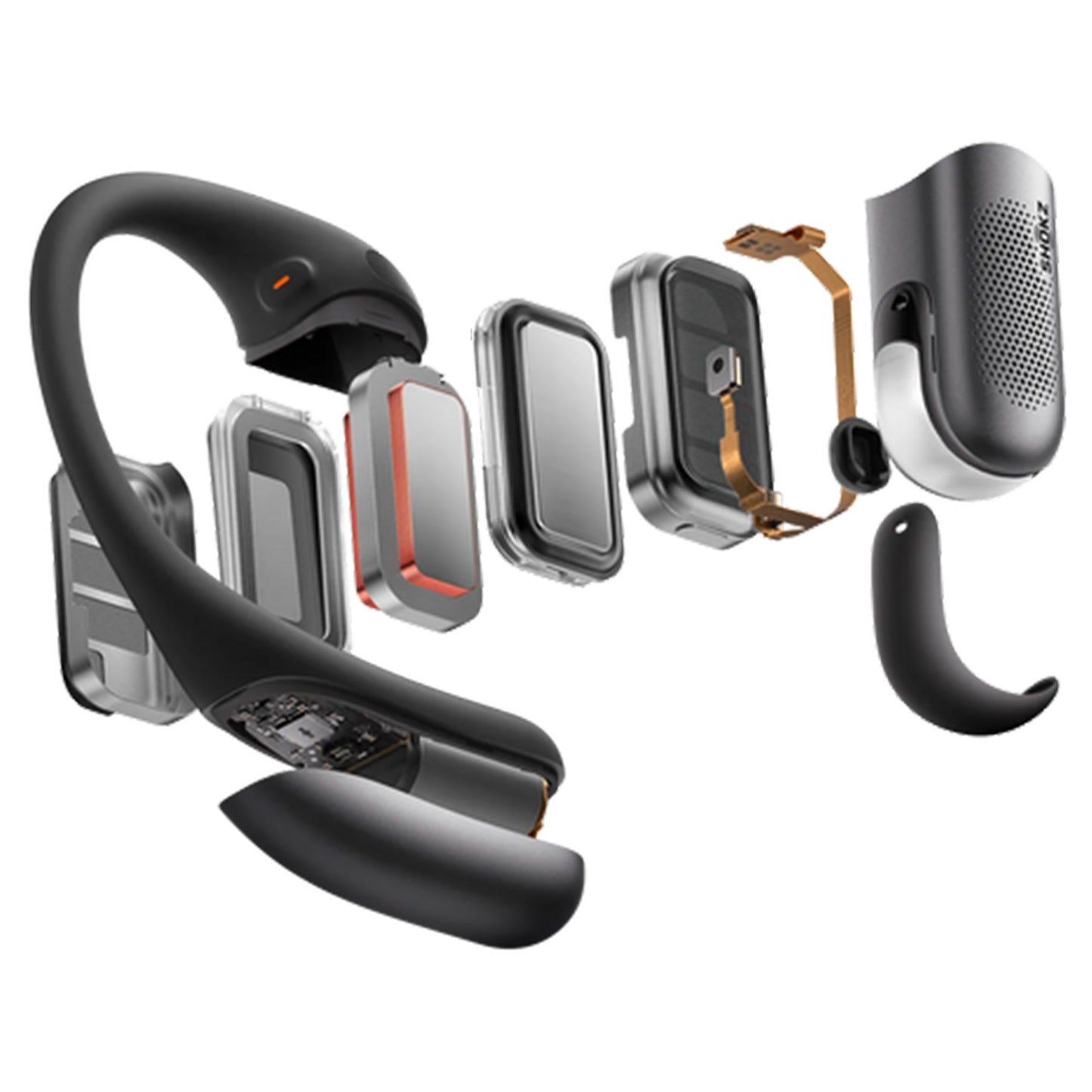 Shokz OpenFit Pro True Wireless Earbuds - Black - Image 3