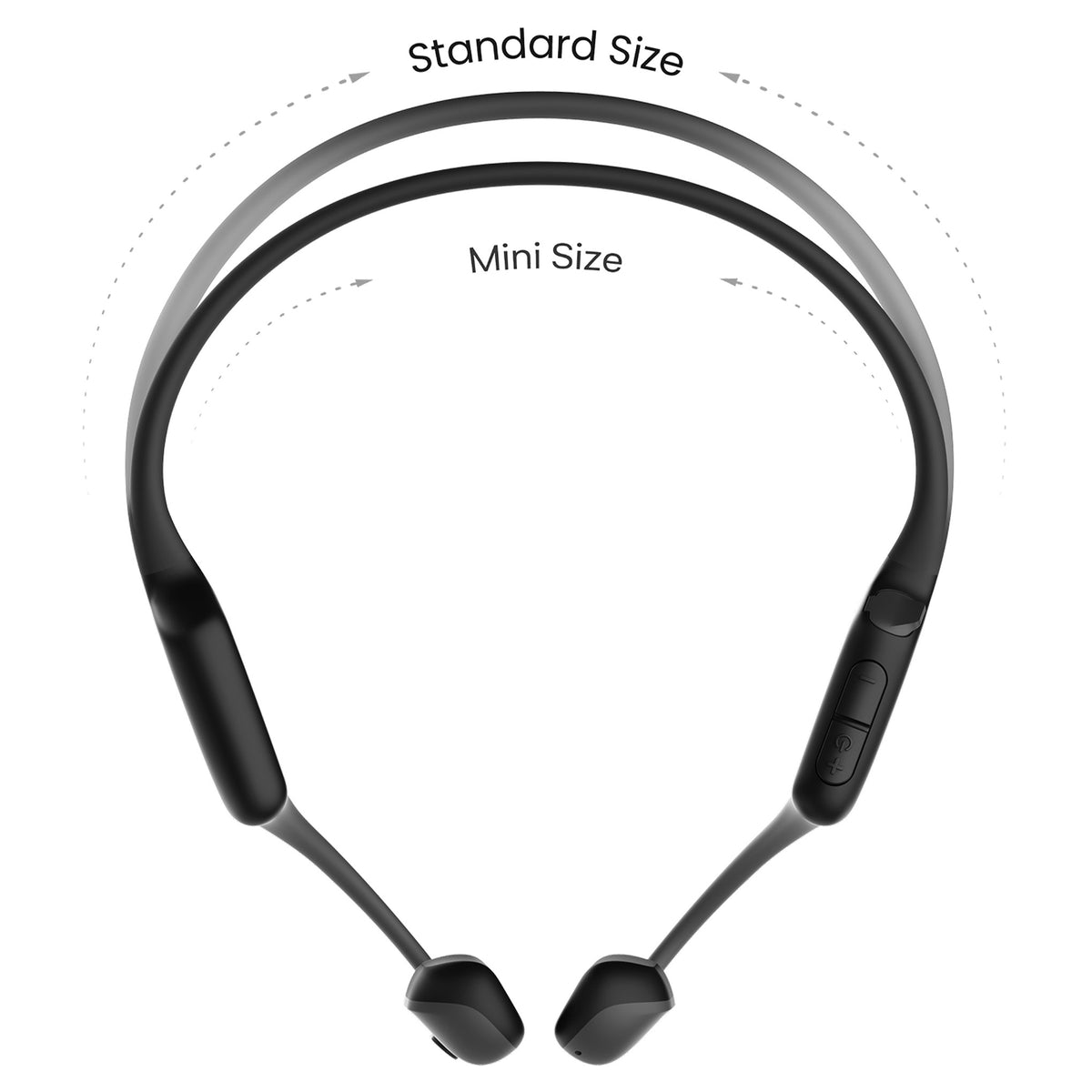 Shokz OpenRun AIR 2 Mini True Wireless Earbuds - Black - Image 2