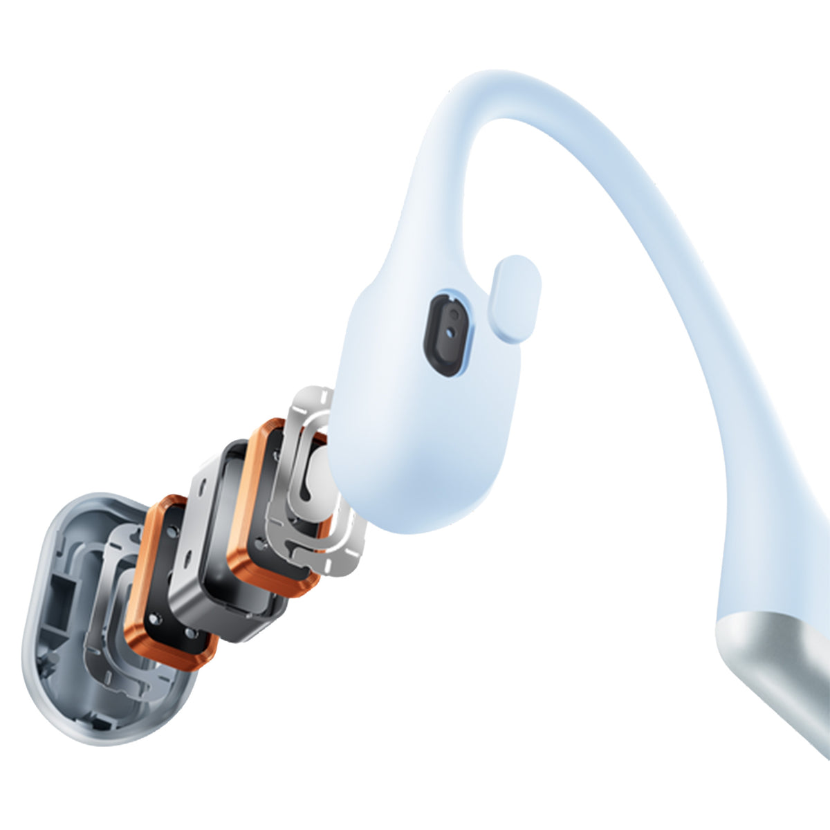 Shokz OpenRun AIR 2 True Wireless Earbuds - Blue - Image 3