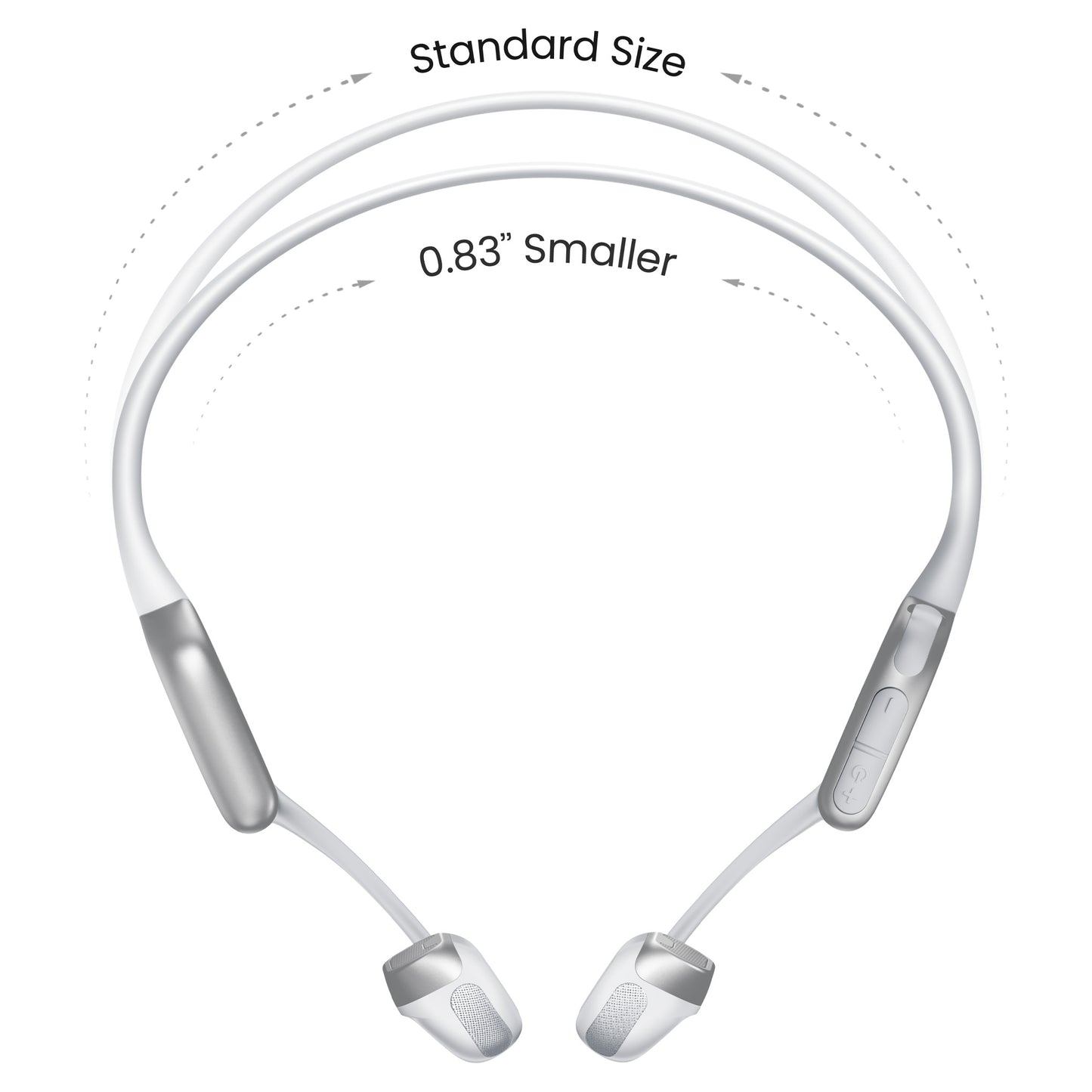 Shokz OpenRun Pro 2 MINI - Silver - Image 2