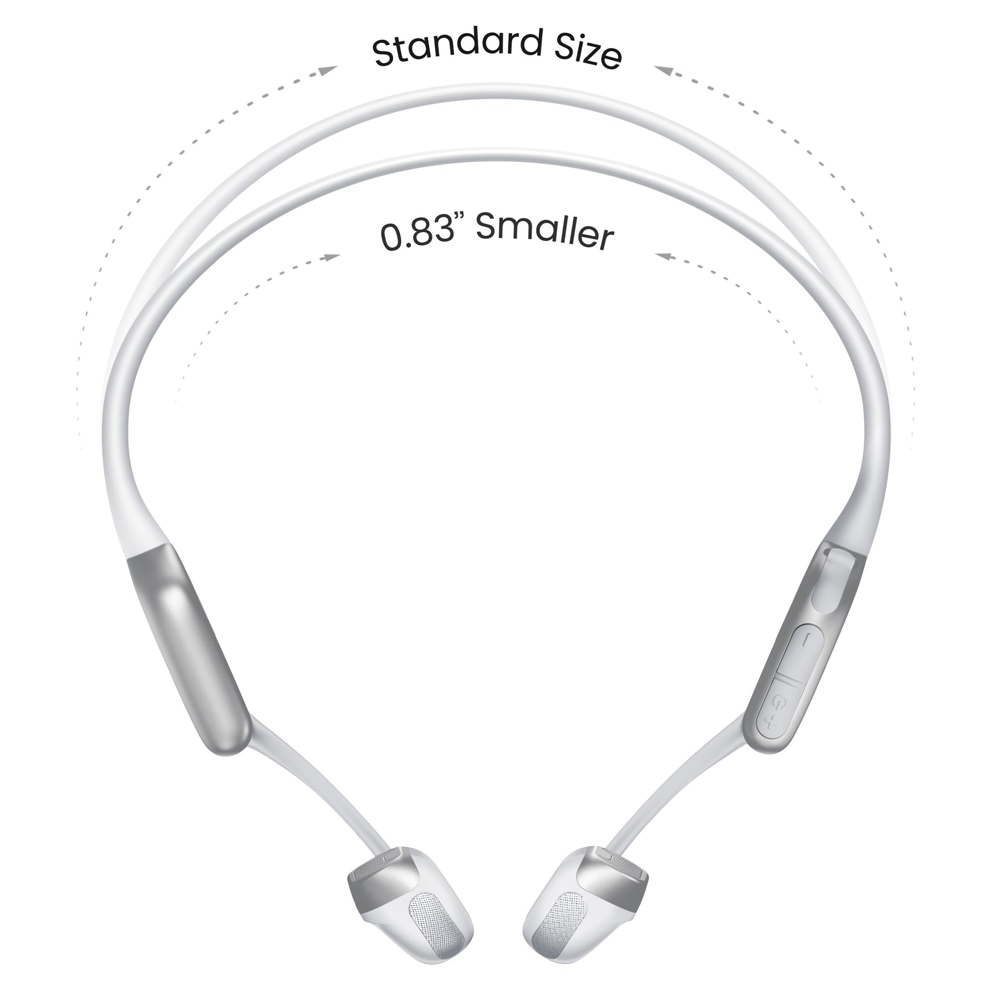 Shokz OpenRun Pro 2 MINI - Silver - Image 2
